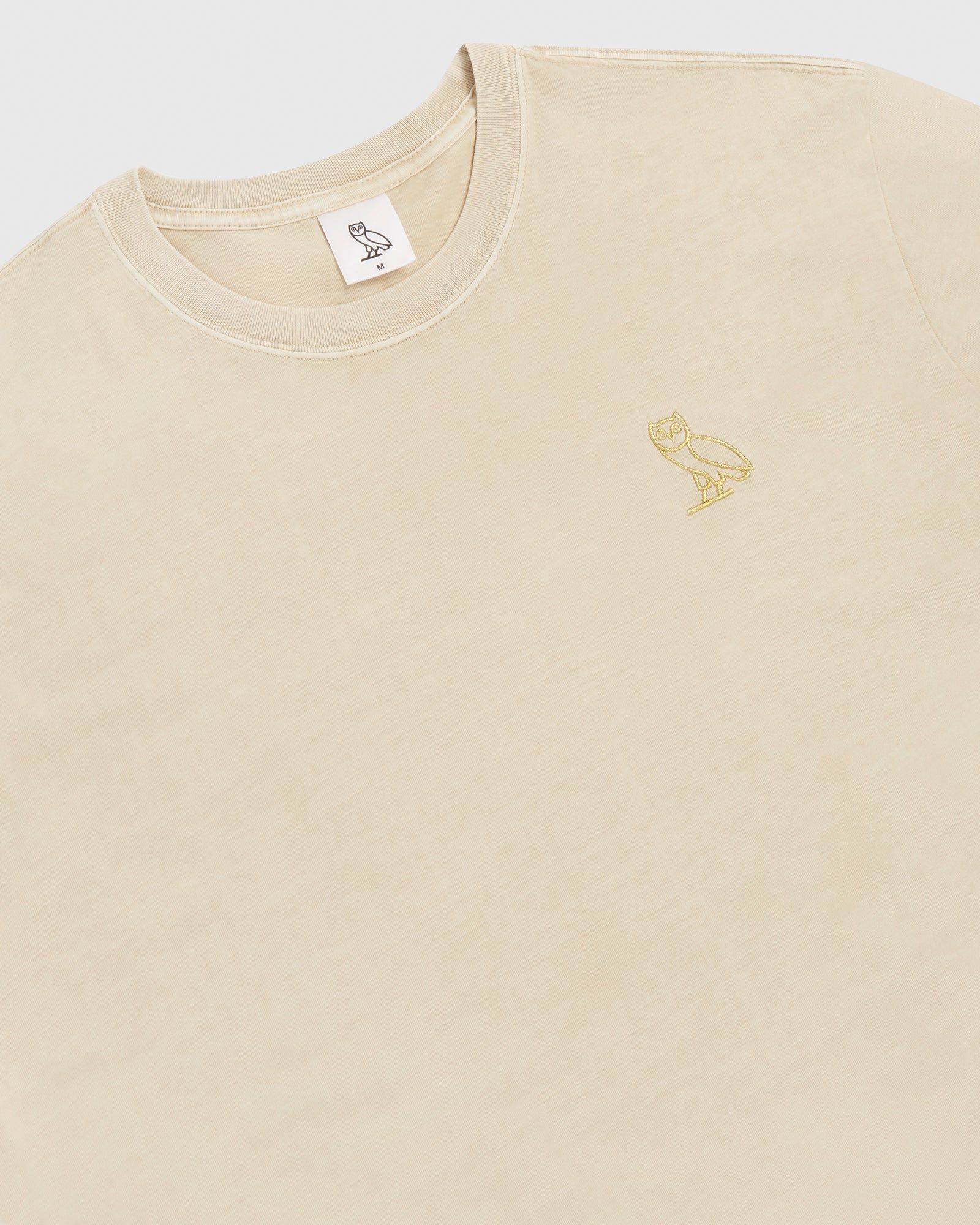 GARMENT DYE LONGSLEEVE T-SHIRT - TAN sold by OVO product image thumbnail 2
