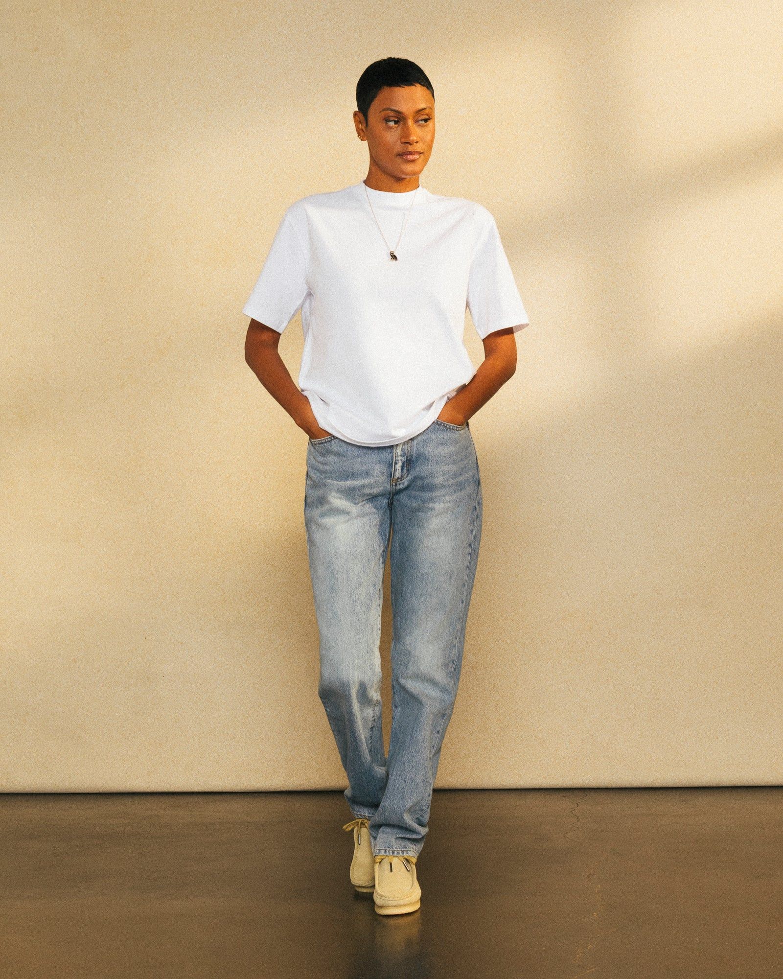 Boyfriend T-Shirt - White sold by OVO product image thumbnail 2