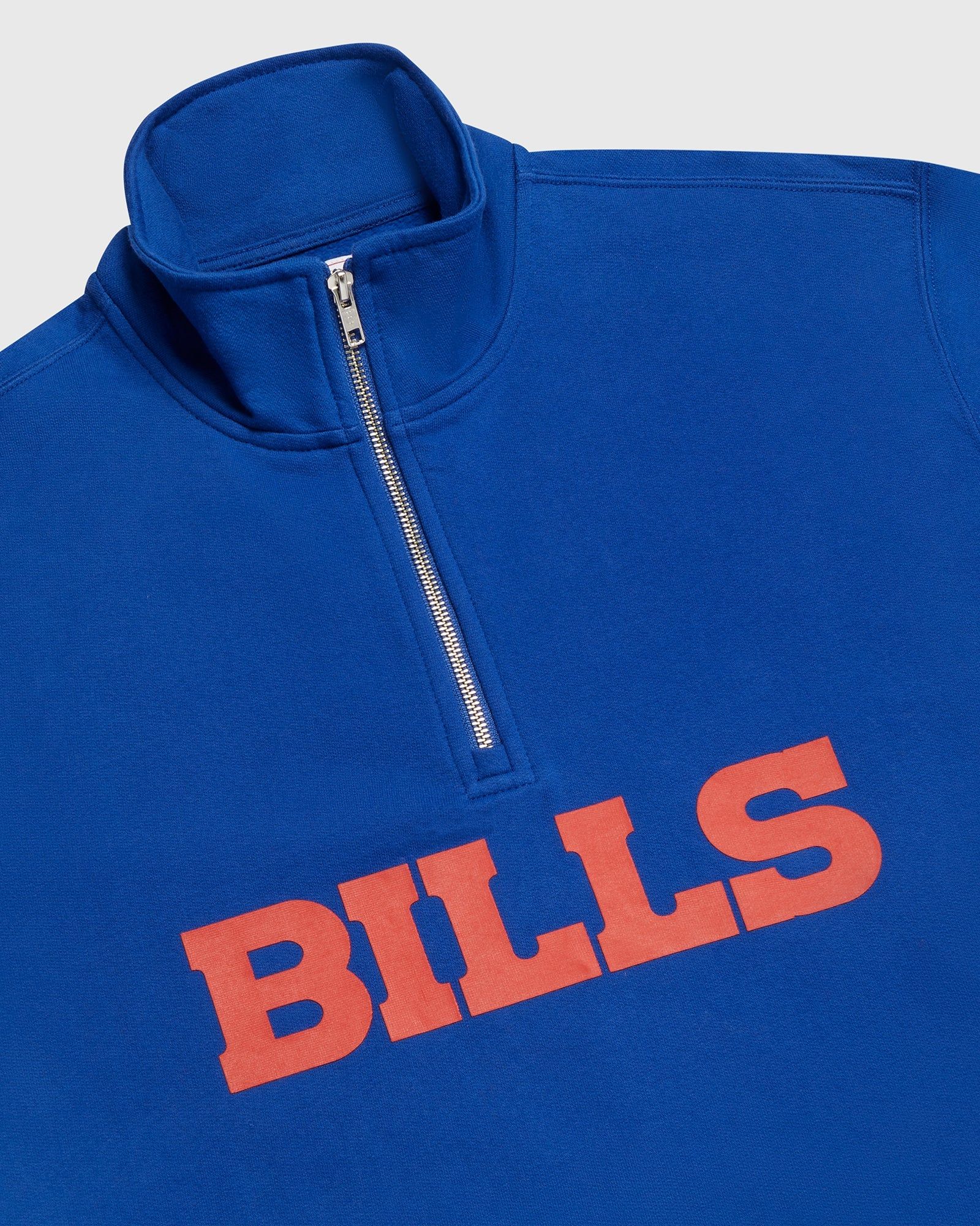 NFL BUFFALO BILLS 1/4 ZIP MOCK NECK - BLUE sold by OVO product image thumbnail 3