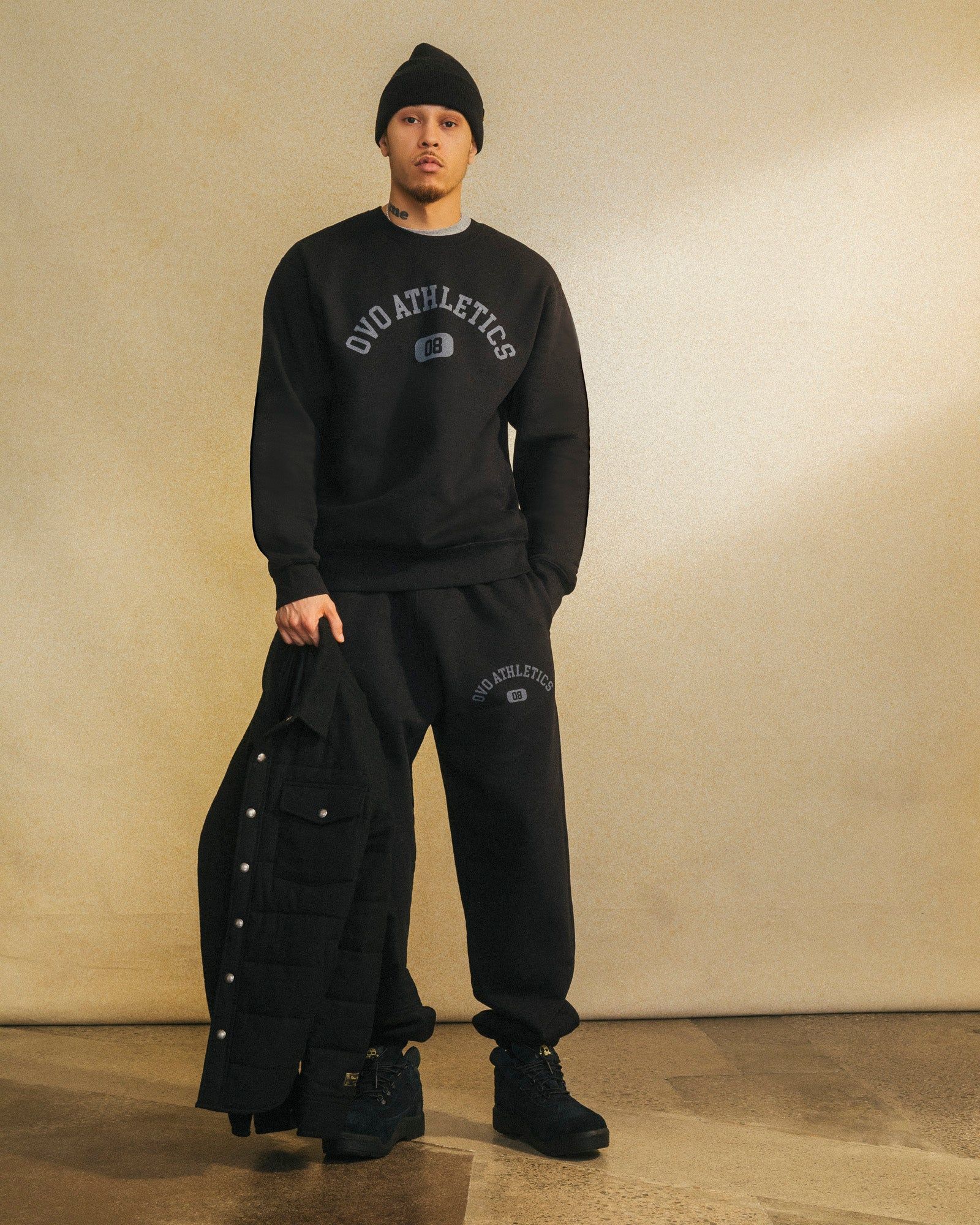 OVO Athletics Relaxed Fit Sweatpant - Black sold by OVO product image thumbnail 2