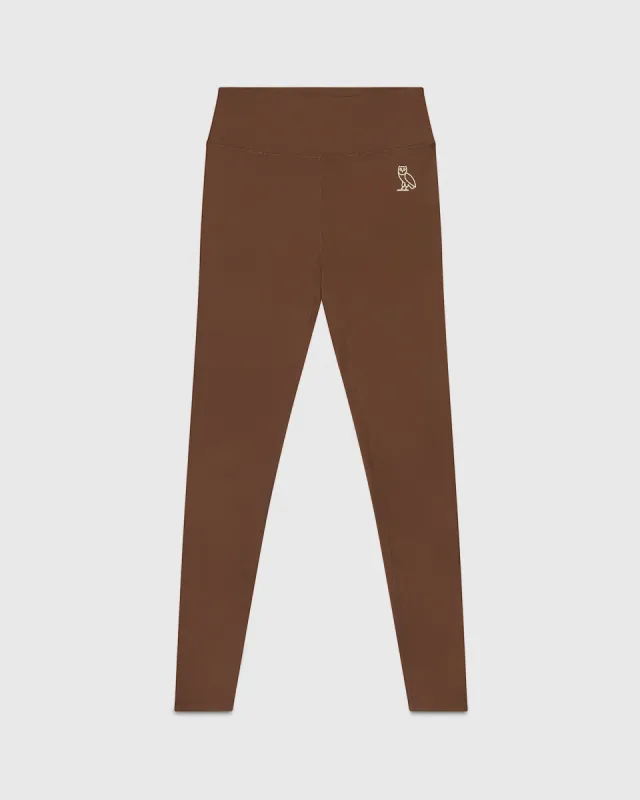 WOMENS ACTIVE LEGGING - BROWN sold by OVO
