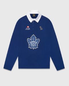 OVO® / TORONTO MAPLE LEAFS RUGBY POLO - BLUE sold by OVO