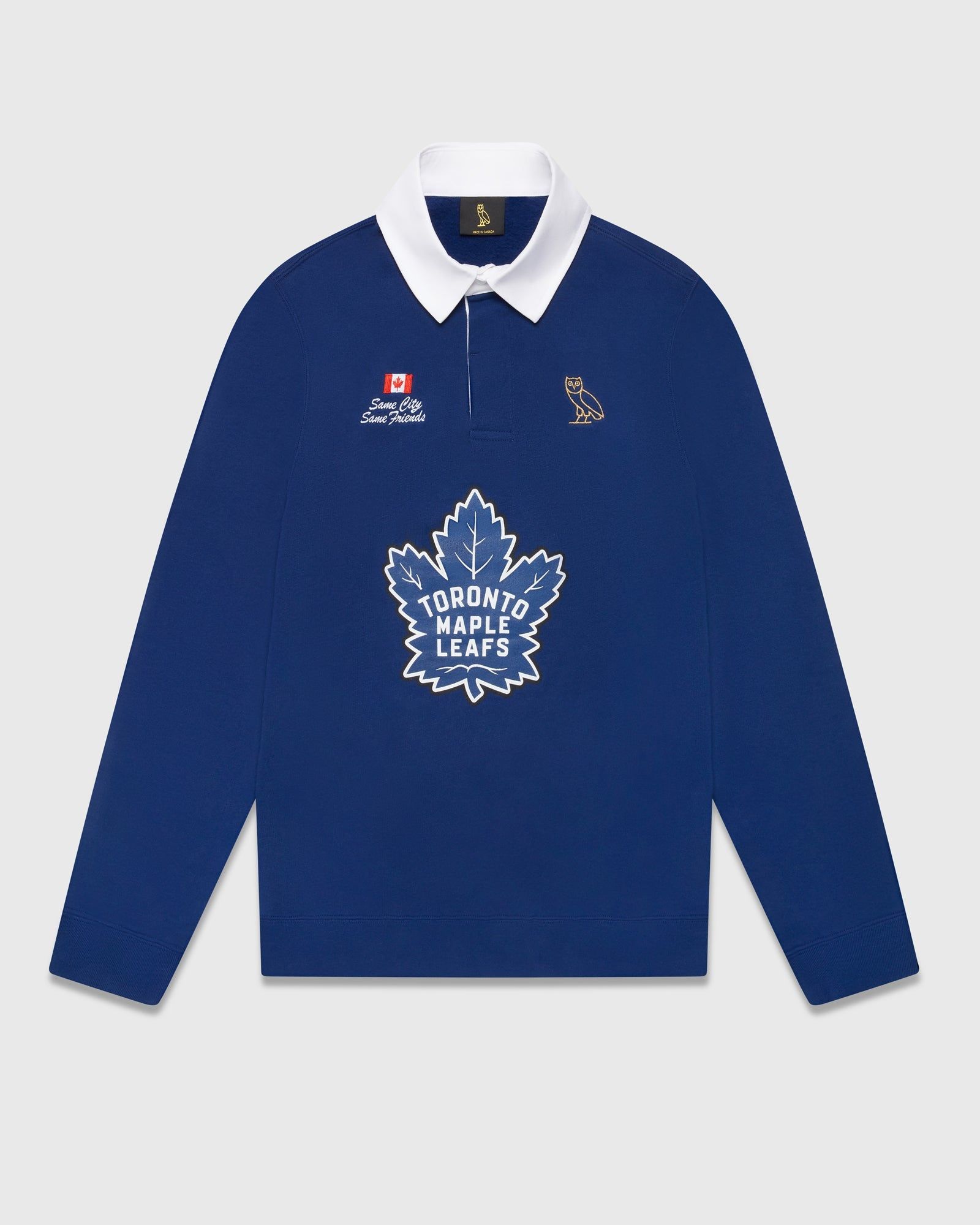 TORONTO MAPLE LEAFS RUGBY POLO - BLUE sold by OVO