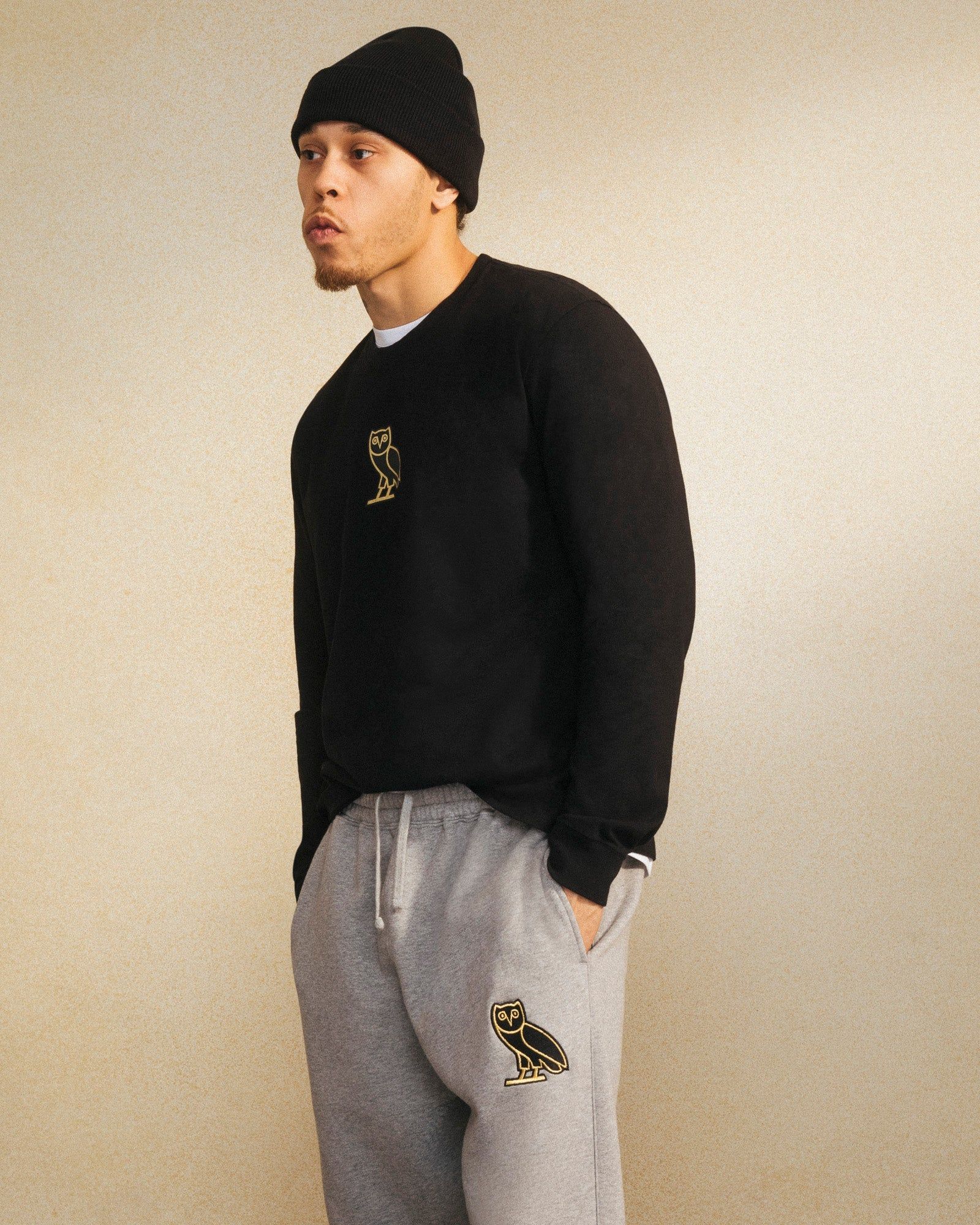 Mini OG Longsleeve T-Shirt - Black sold by OVO product image thumbnail 2