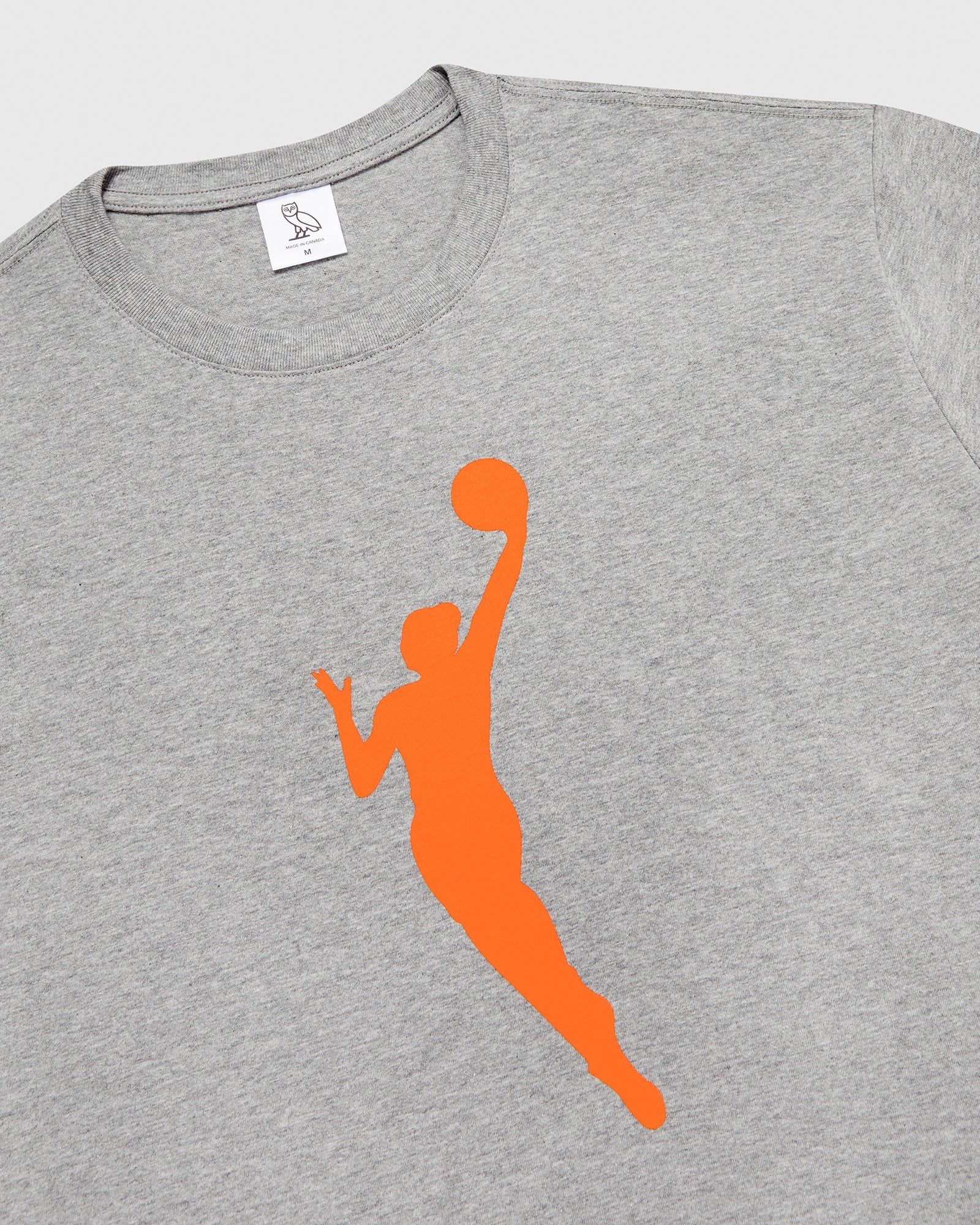 WNBA Logowoman T-Shirt - Heather Grey sold by OVO product image thumbnail 3