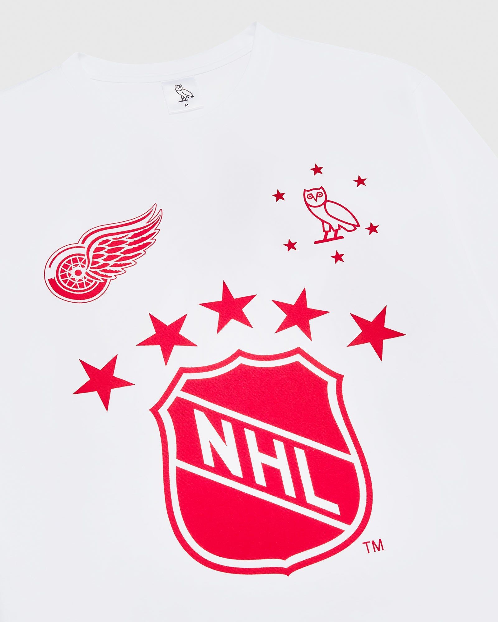 Detroit Red Wings Longsleeve T-Shirt - Detroit White/Red sold by OVO product image thumbnail 4