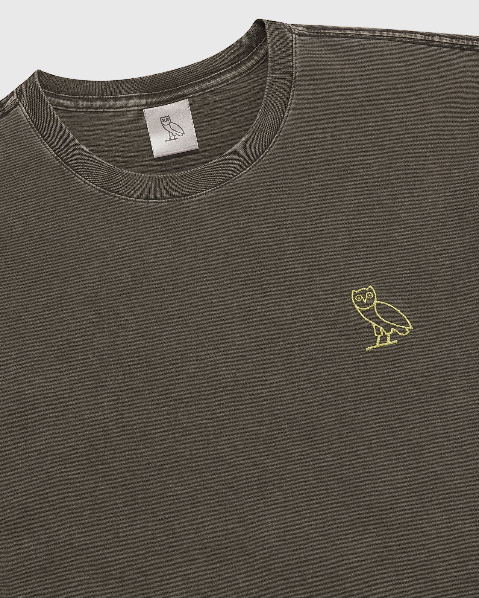 Muskoka Garment Dyed Longsleeve T-Shirt - Brown sold by OVO product image thumbnail 2