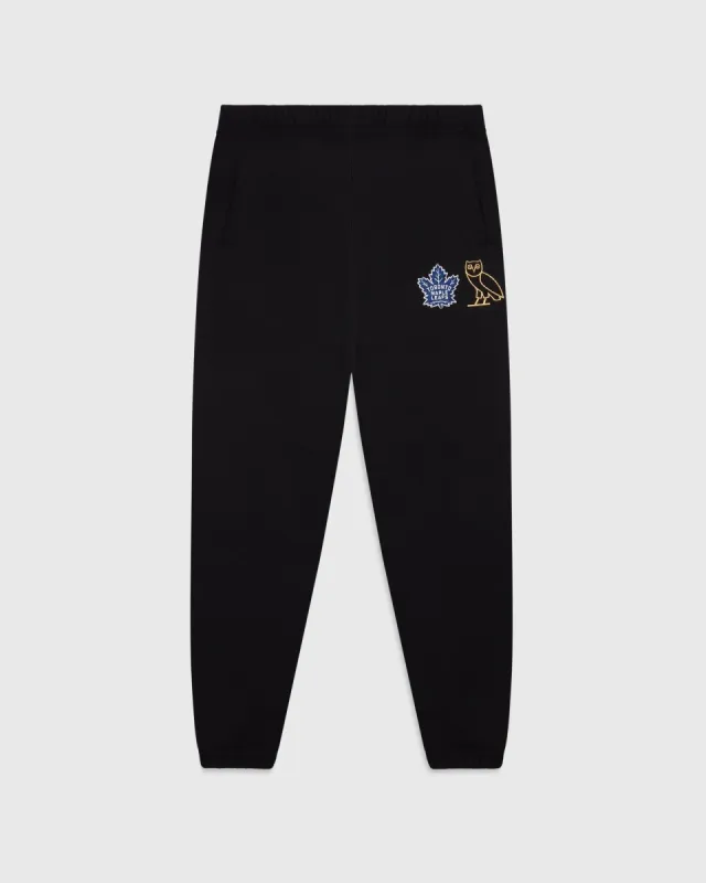 OVO® / TORONTO MAPLE LEAFS SWEATPANT - BLACK sold by OVO