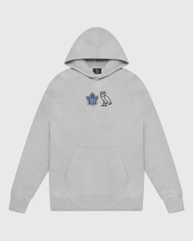 OVO® / TORONTO MAPLE LEAFS HOODIE - HEATHER GREY sold by OVO