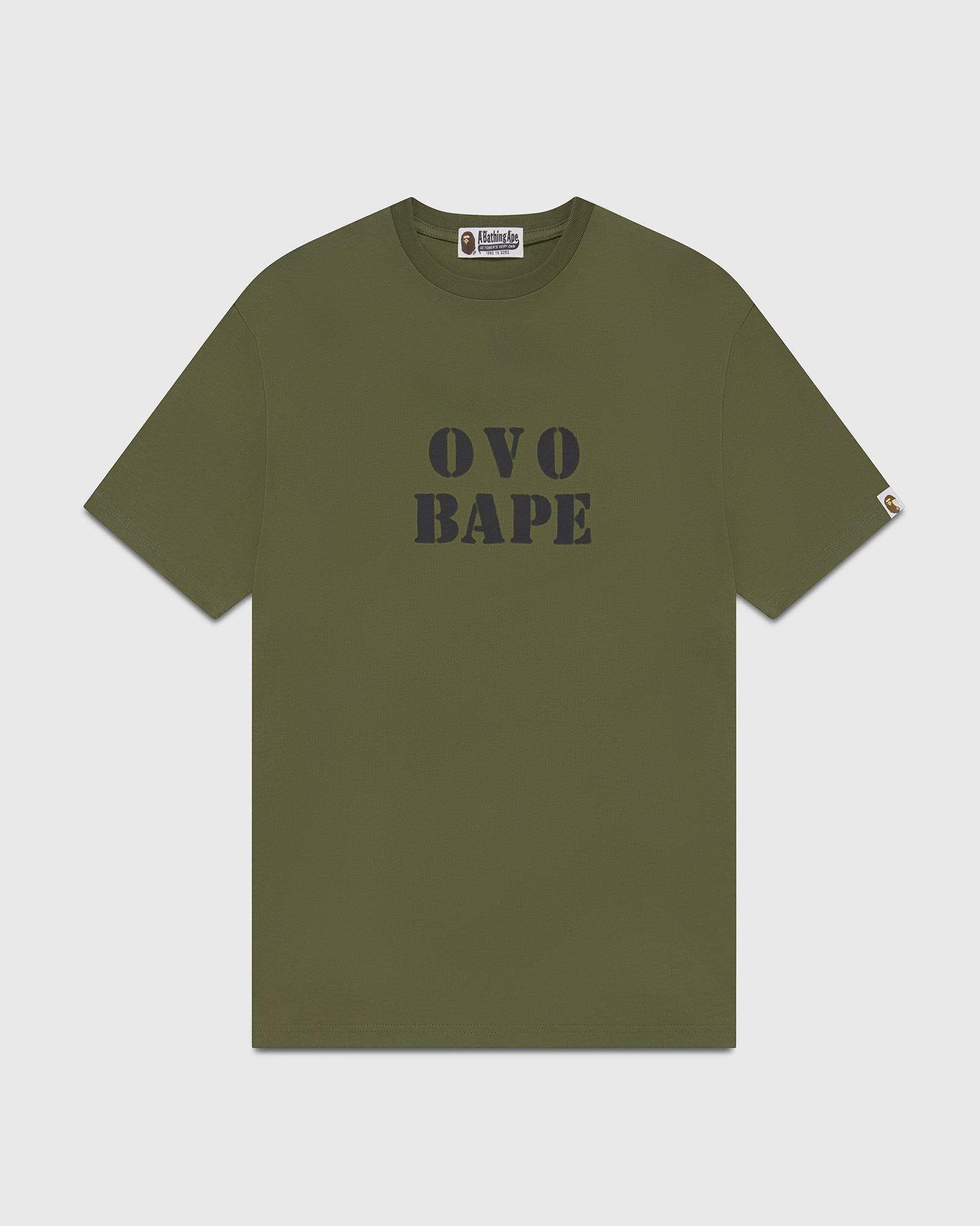 BAPE Stencil T-Shirt - Green sold by OVO