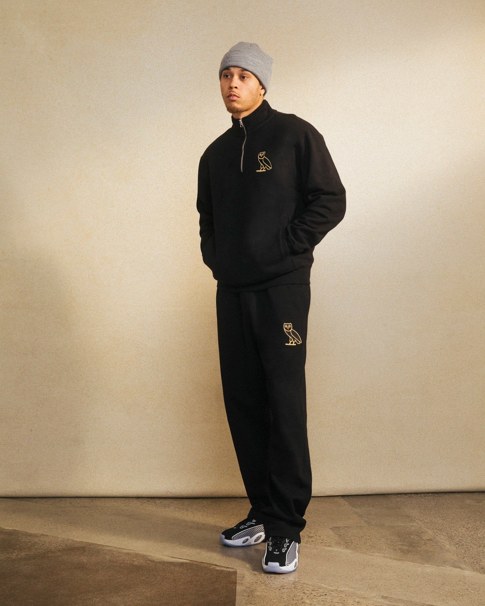 Mini OG Open Hem Sweatpant - Black sold by OVO product image thumbnail 2