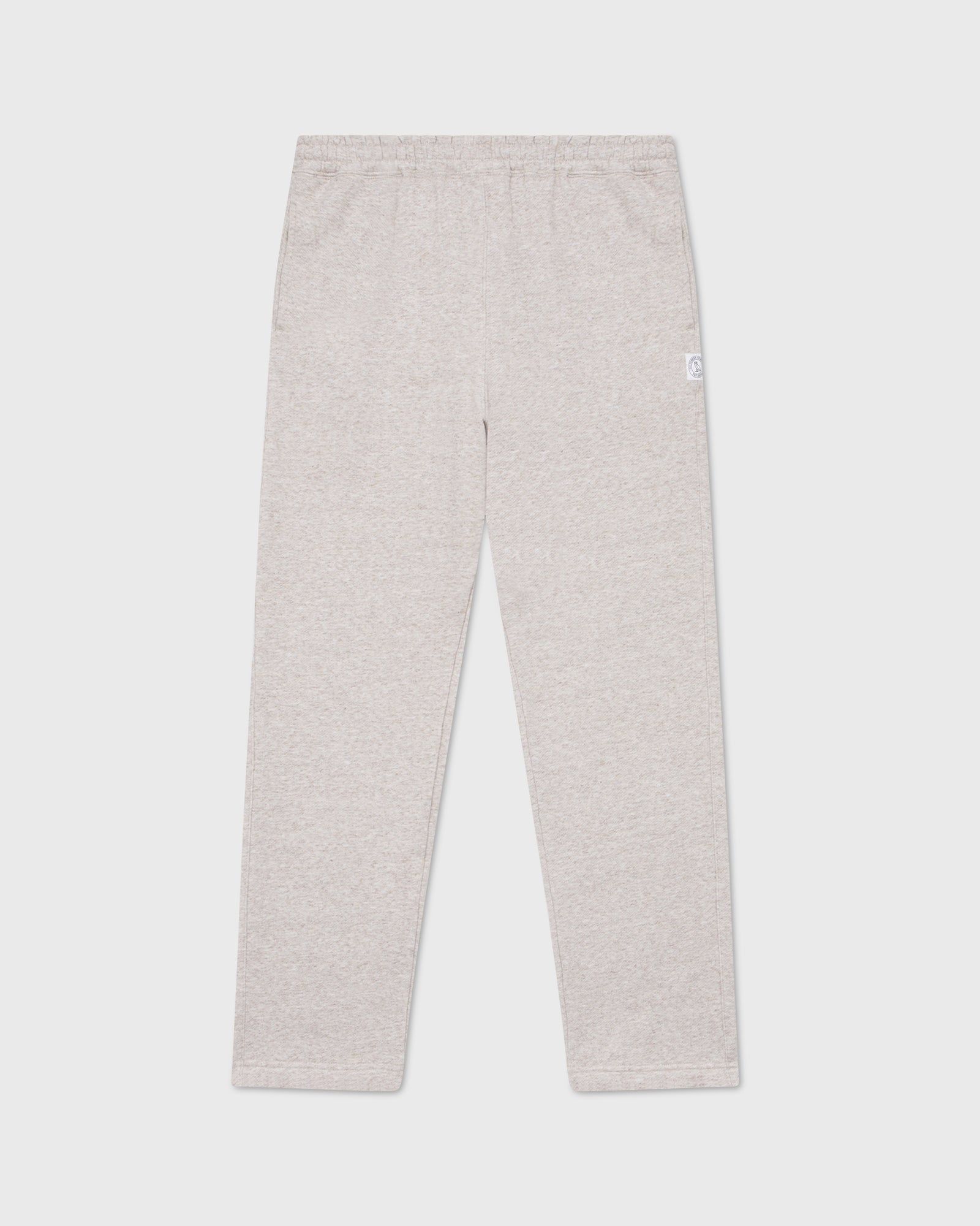 Speckle Fleece Open Hem Sweatpant - Oatmeal sold by OVO