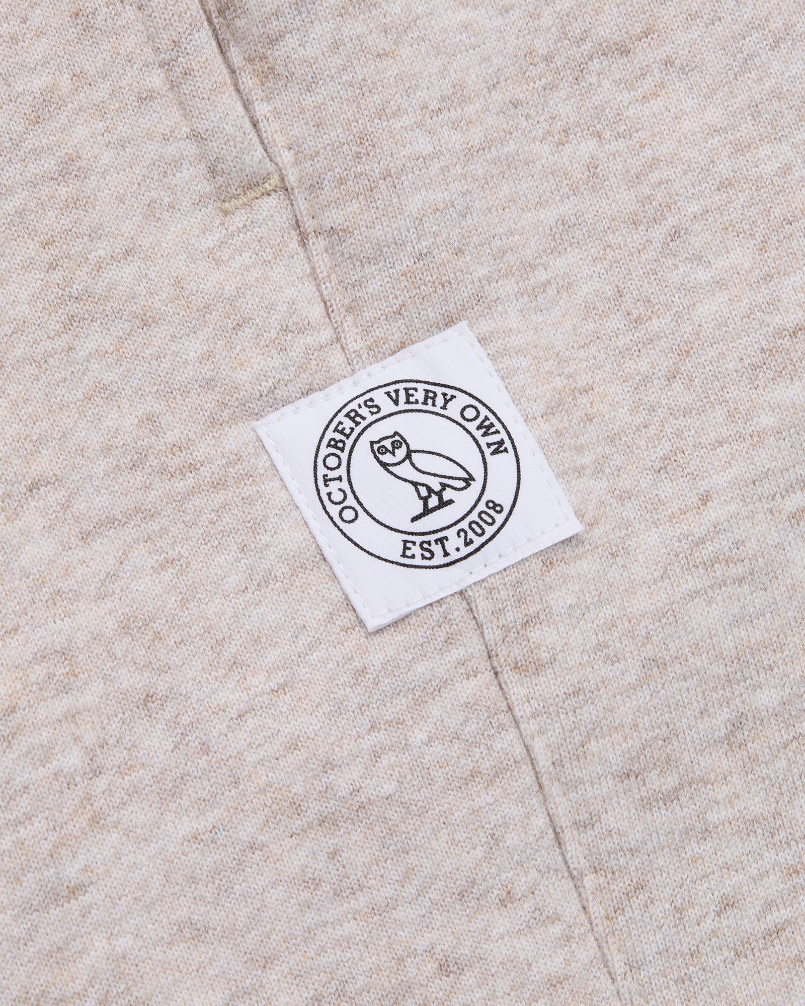 Speckle Fleece Open Hem Sweatpant - Oatmeal sold by OVO product image thumbnail 5