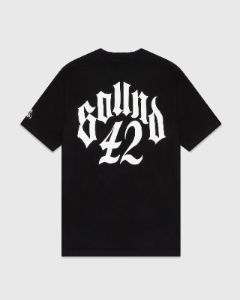 SOUND 42 LOGO T-SHIRT - BLACK sold by OVO