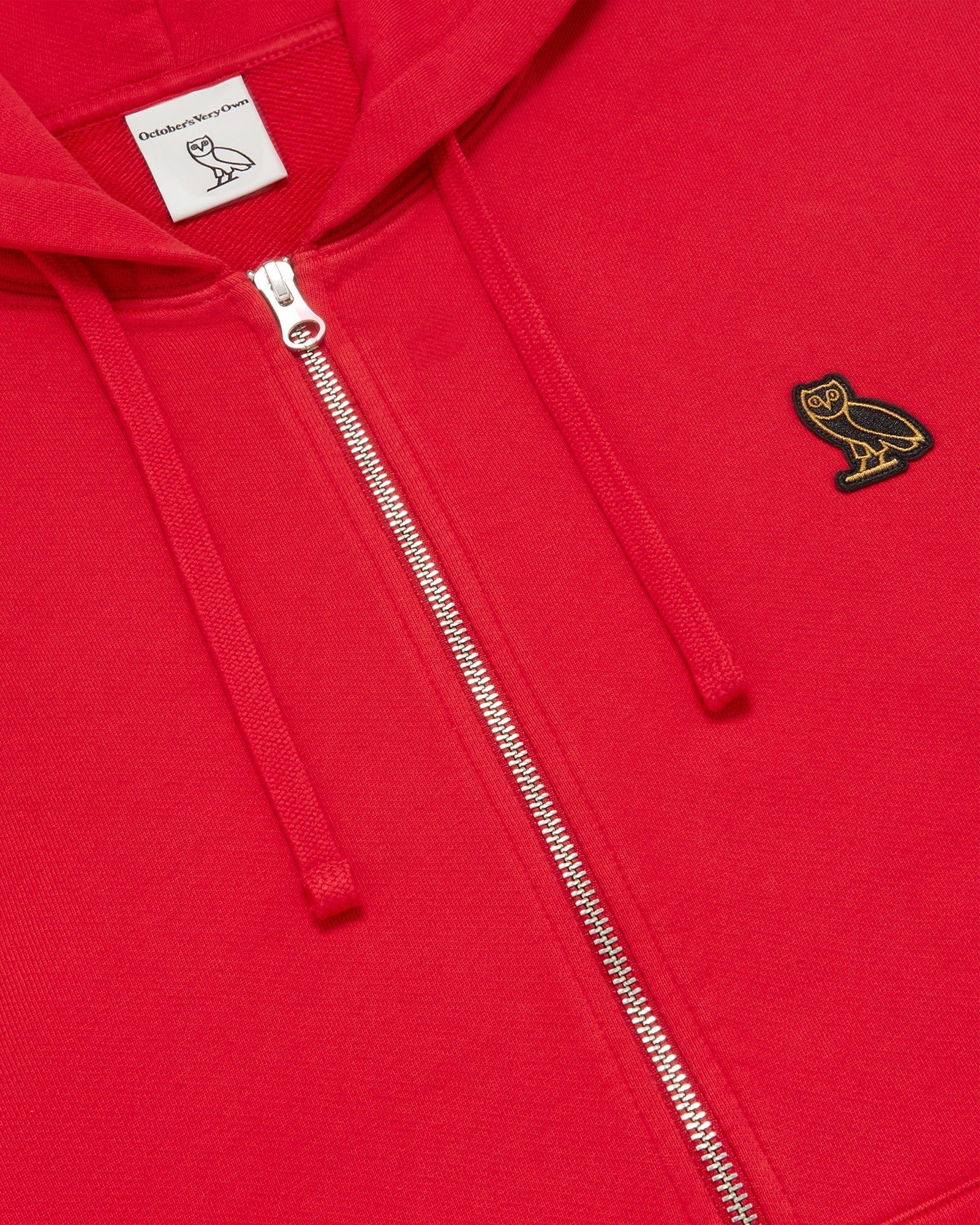 Classic Full-Zip Hoodie - Red sold by OVO product image thumbnail 2