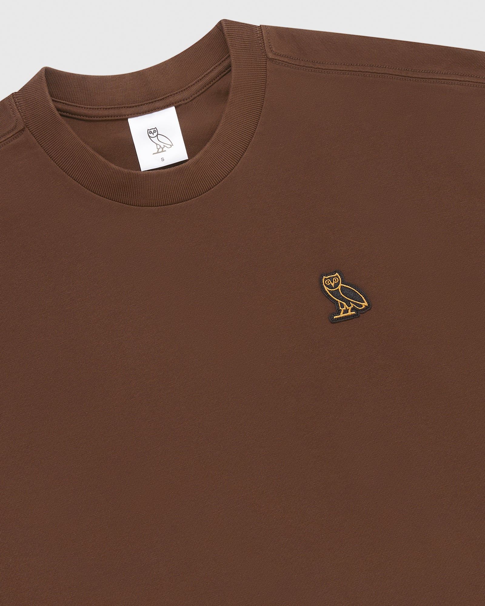 WOMENS LONGSLEEVE T-SHIRT - BROWN sold by OVO product image thumbnail 2