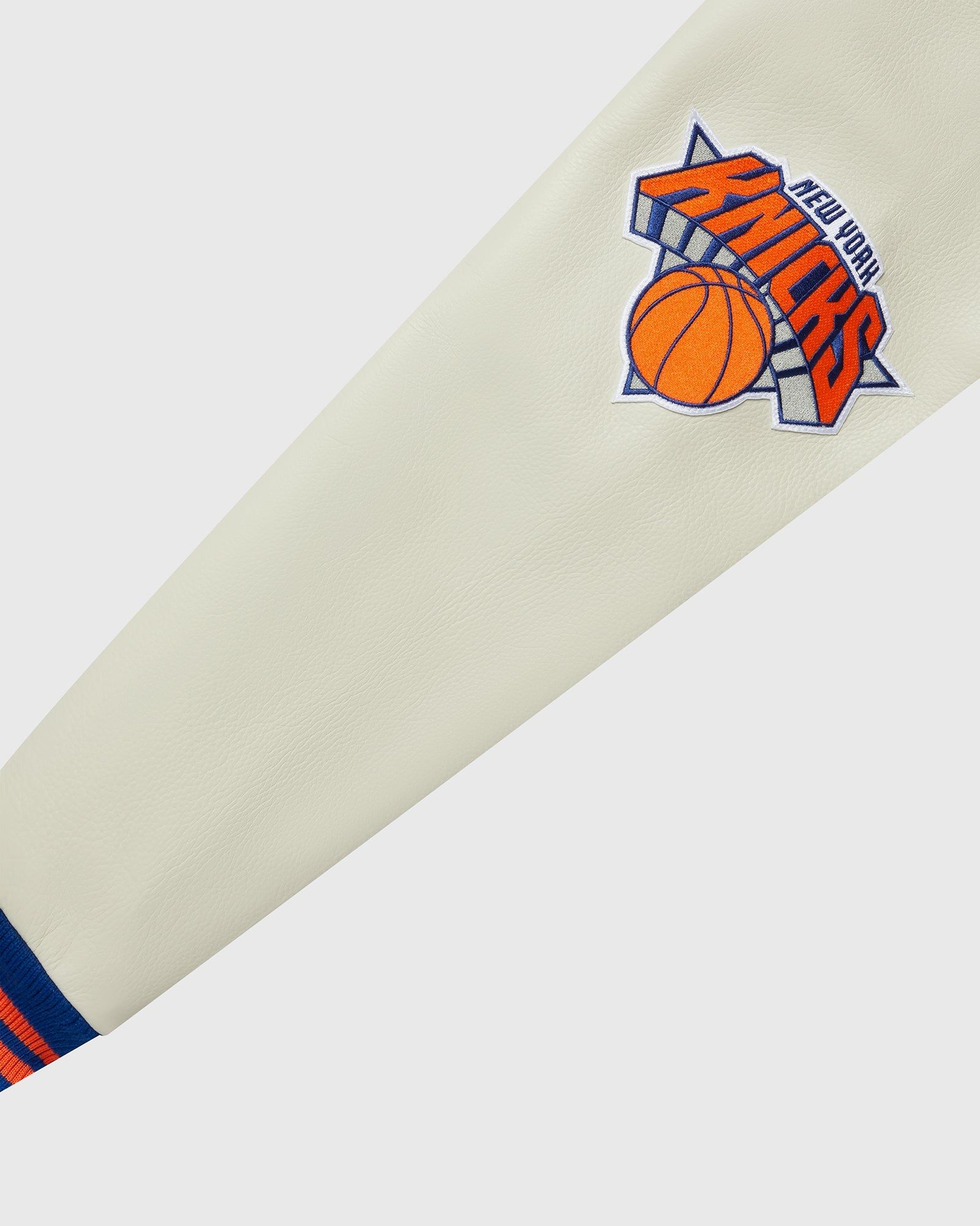 NBA NEW YORK KNICKS VARSITY JACKET - BLUE sold by OVO product image thumbnail 8