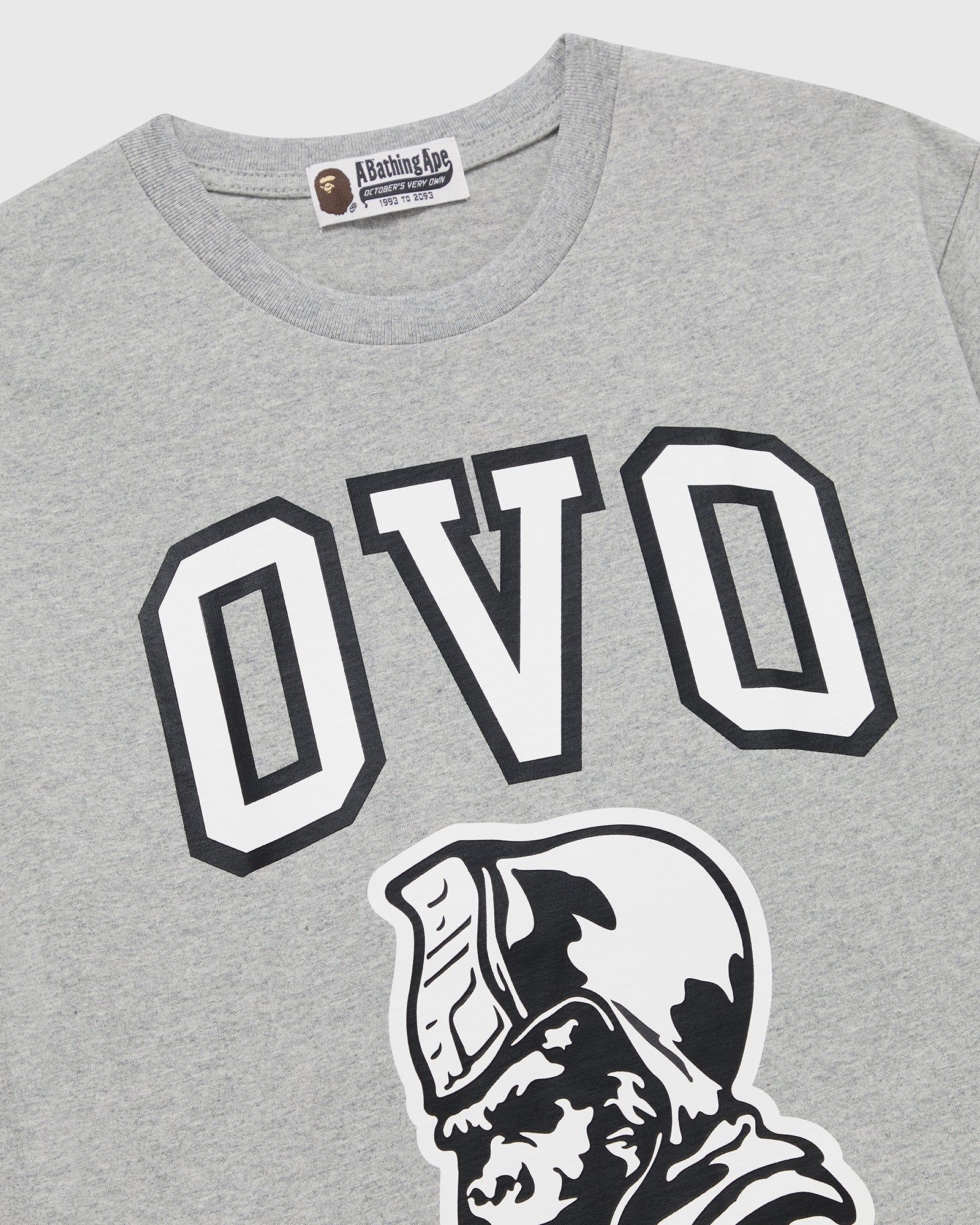 BAPE General T-Shirt - Heather Grey sold by OVO product image thumbnail 2