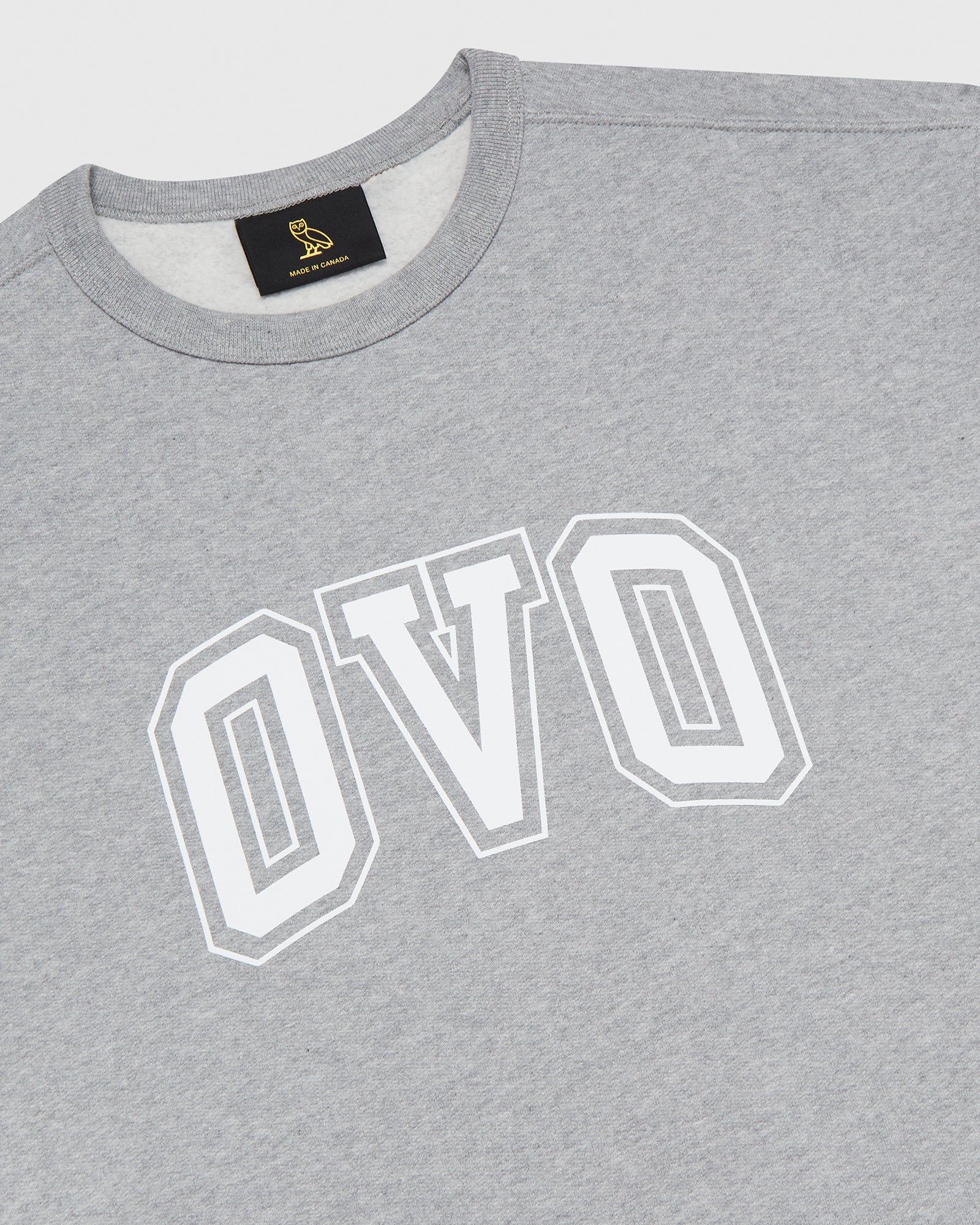 ARCH CREWNECK - HEATHER GREY sold by OVO product image thumbnail 3