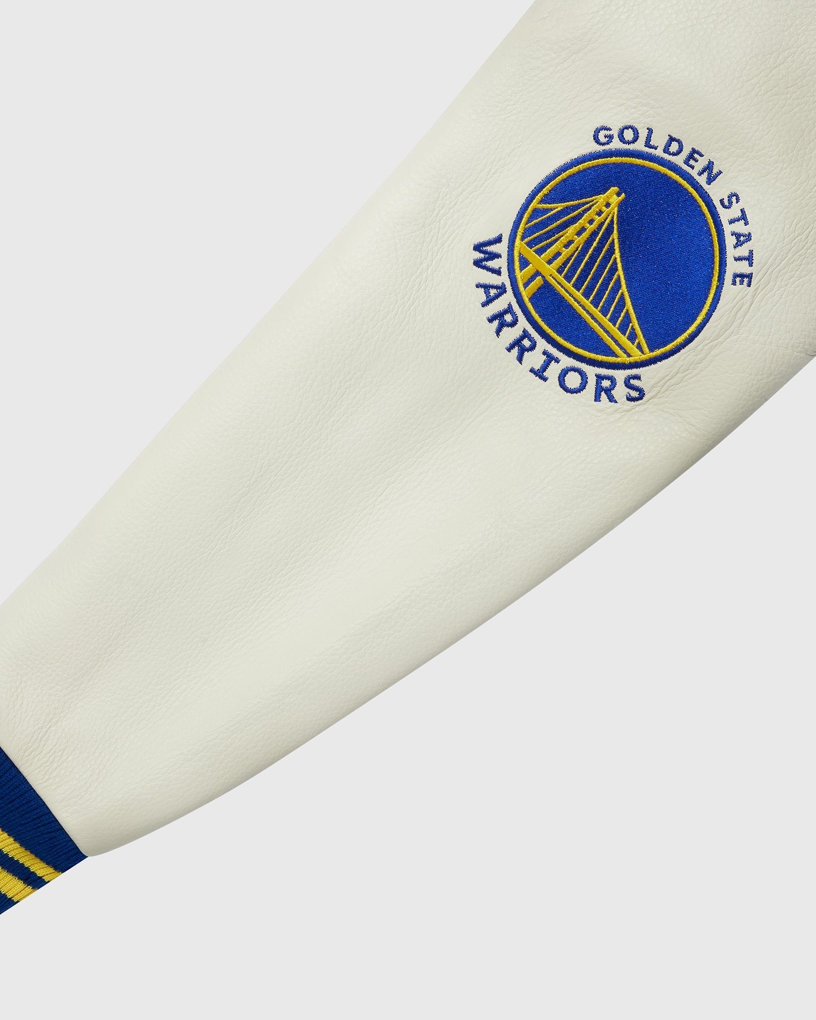 NBA GOLDEN STATE WARRIORS VARSITY JACKET - BLUE sold by OVO product image thumbnail 7