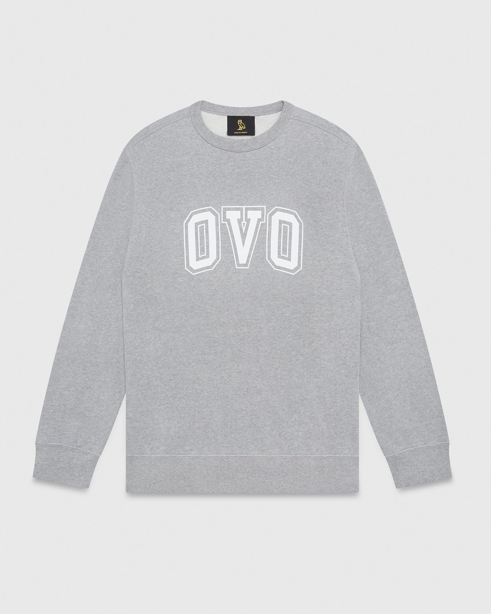 ARCH CREWNECK - HEATHER GREY sold by OVO
