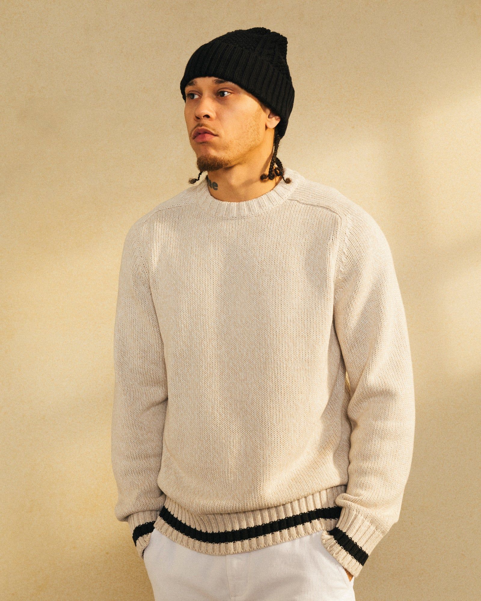 Cabin Sweater - Oatmeal sold by OVO product image thumbnail 2