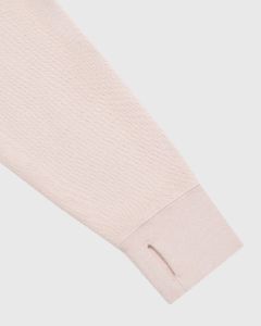 Cropped Crewneck Sweatshirt - Rose Smoke sold by OVO