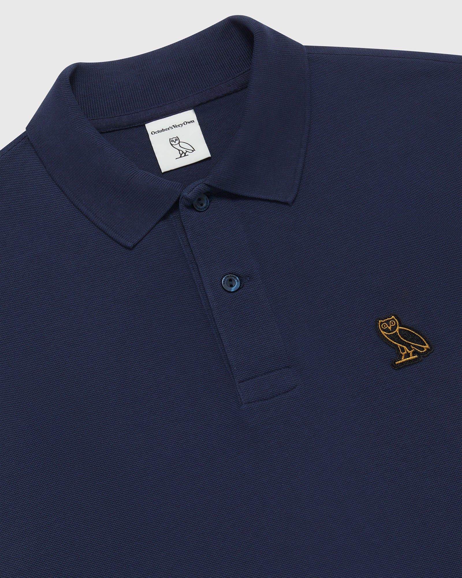 ESSENTIALS CLASSIC FIT POLO - NAVY sold by OVO product image thumbnail 3