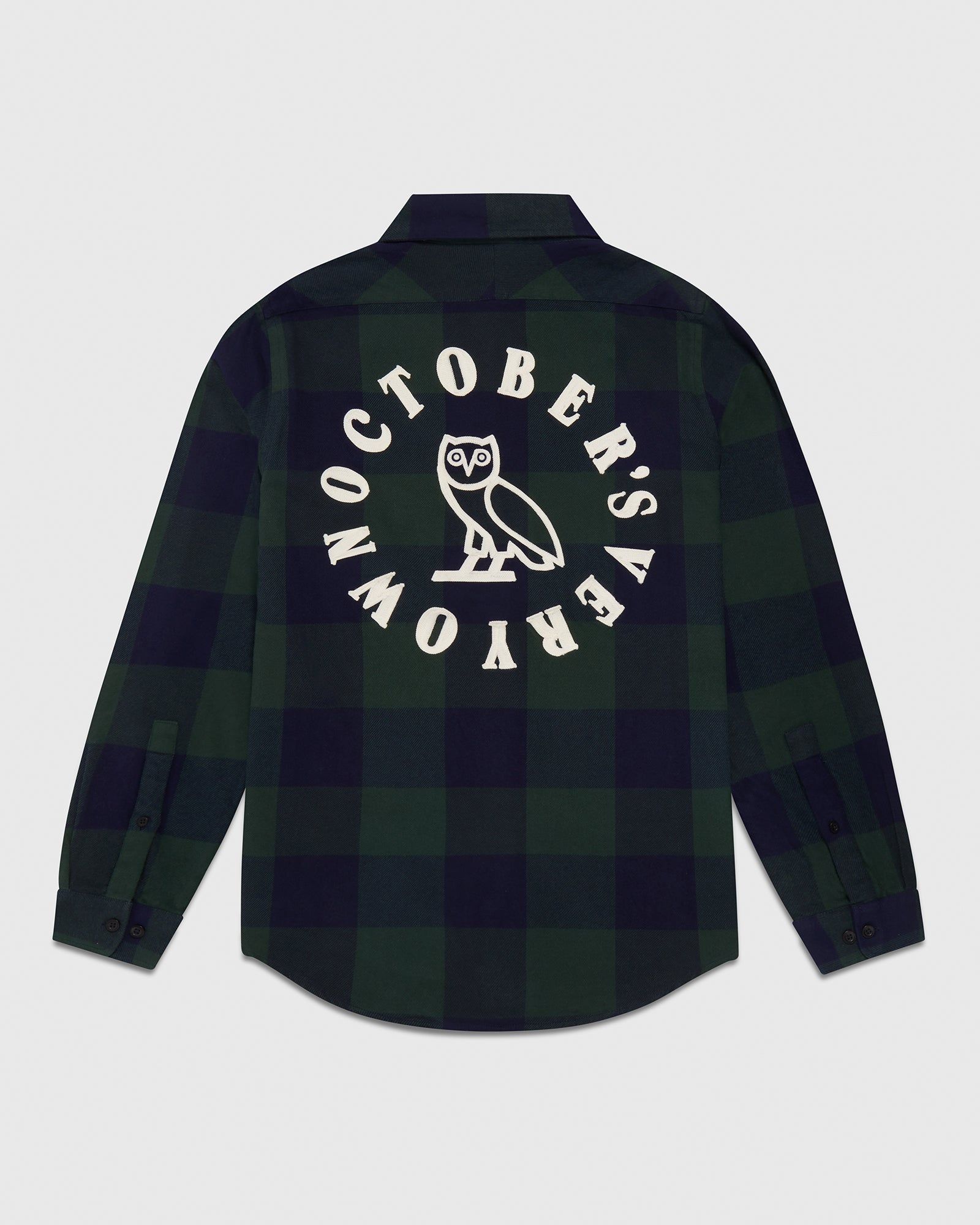Buffalo Plaid Flannel Shirt - Green sold by OVO