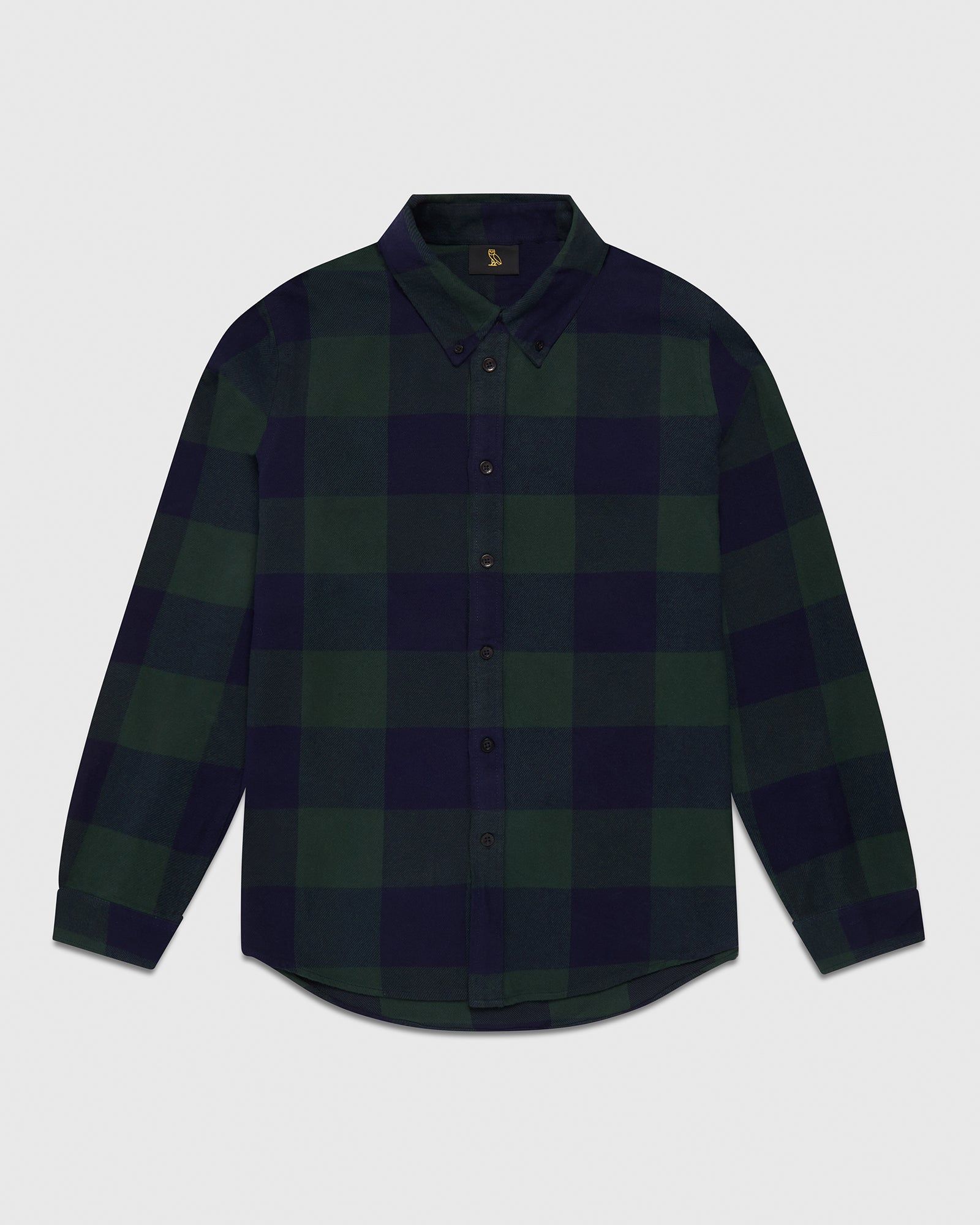 Buffalo Plaid Flannel Shirt - Green sold by OVO product image thumbnail 3