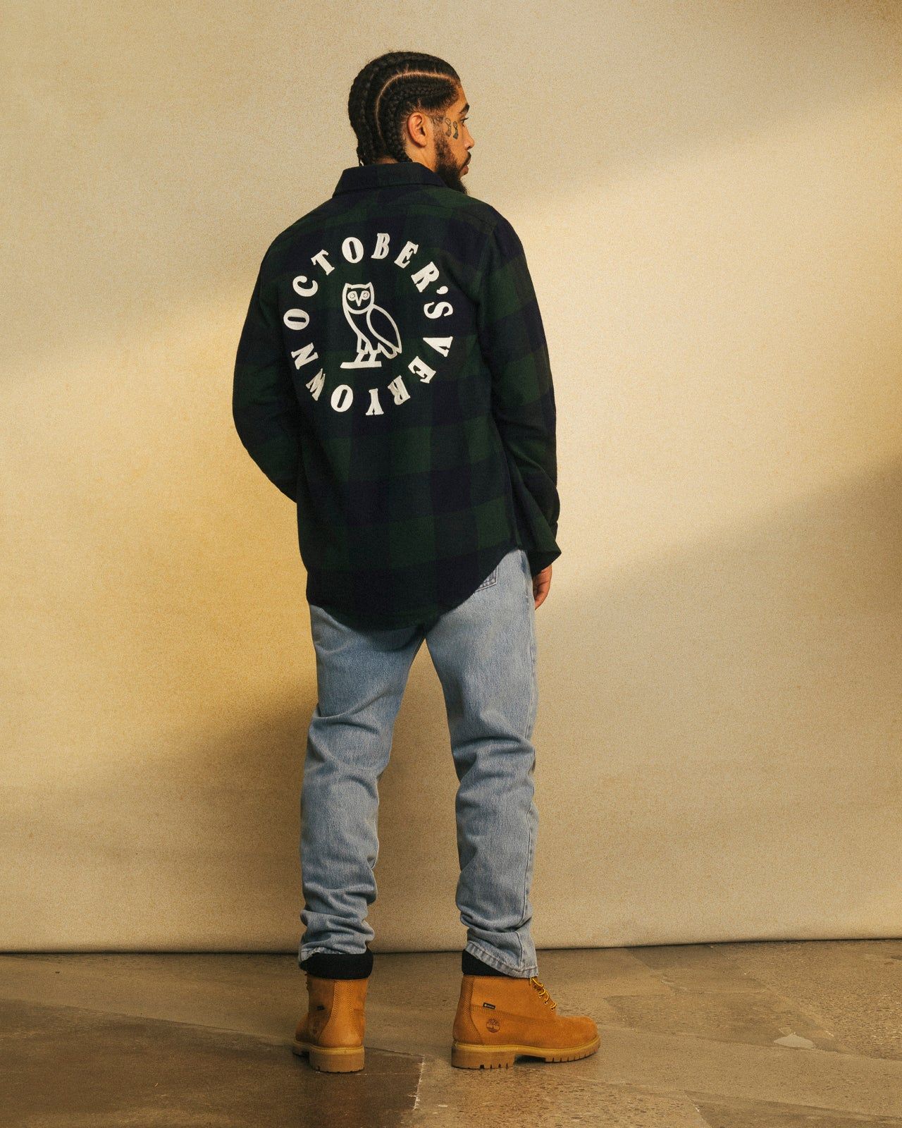 Buffalo Plaid Flannel Shirt - Green sold by OVO product image thumbnail 2