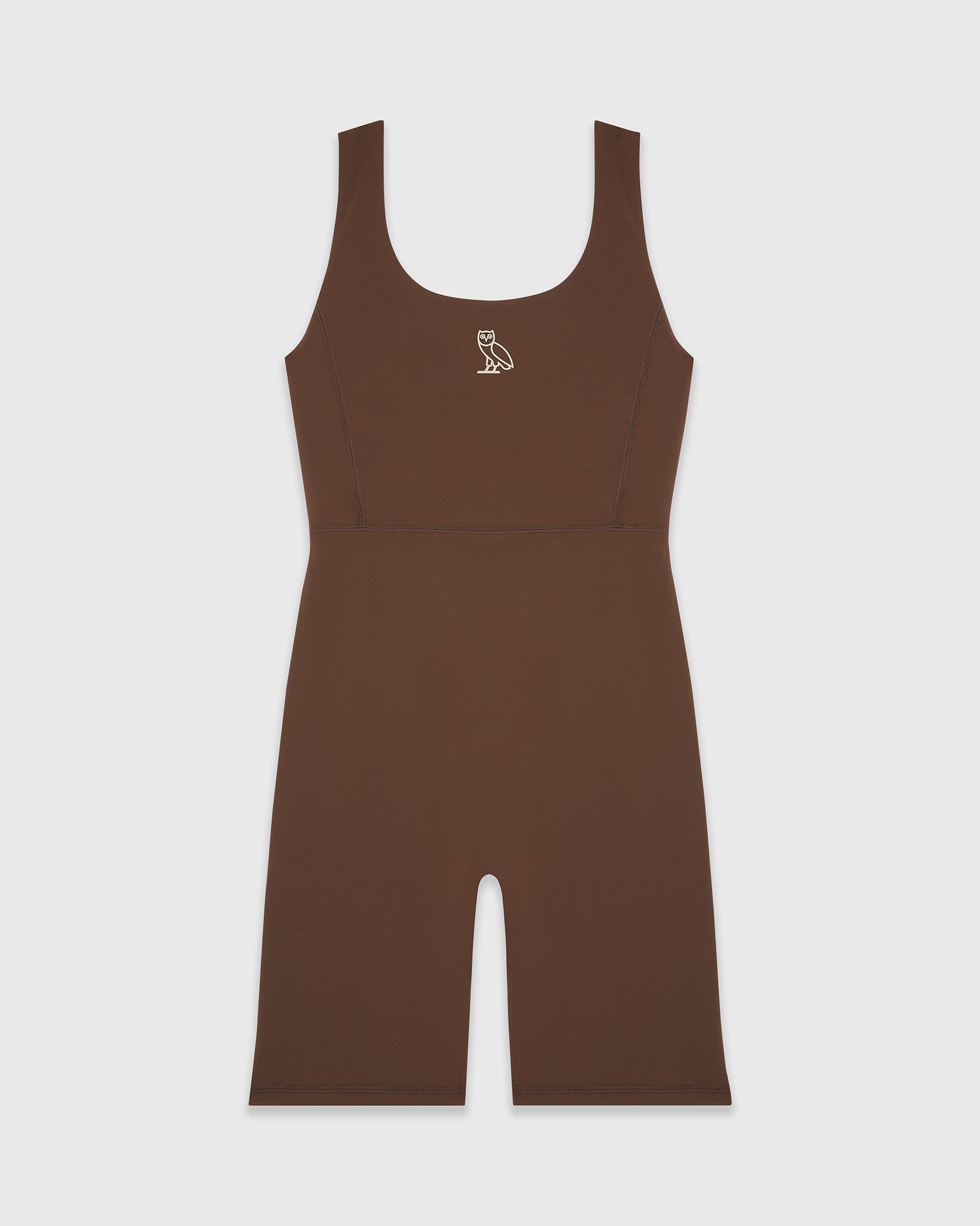 WOMENS ACTIVE ROMPER - BROWN sold by OVO