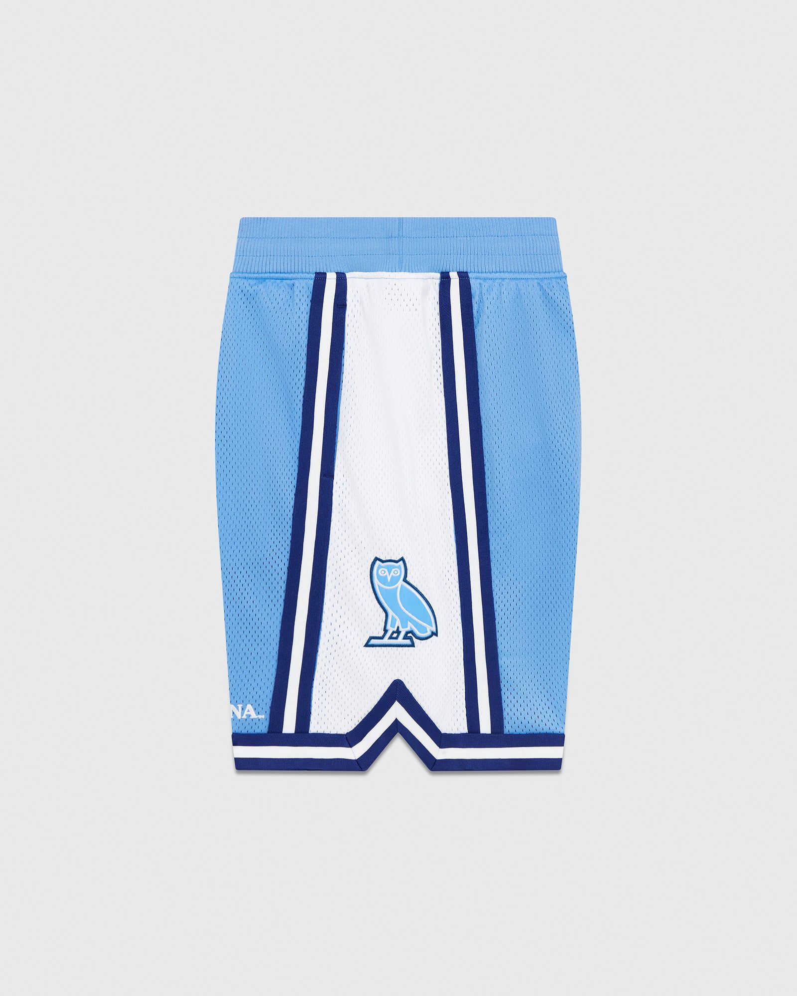 NCAA North Carolina Tar Heels Basketball Shorts - White/North Carolina Light Blue sold by OVO product image thumbnail 5
