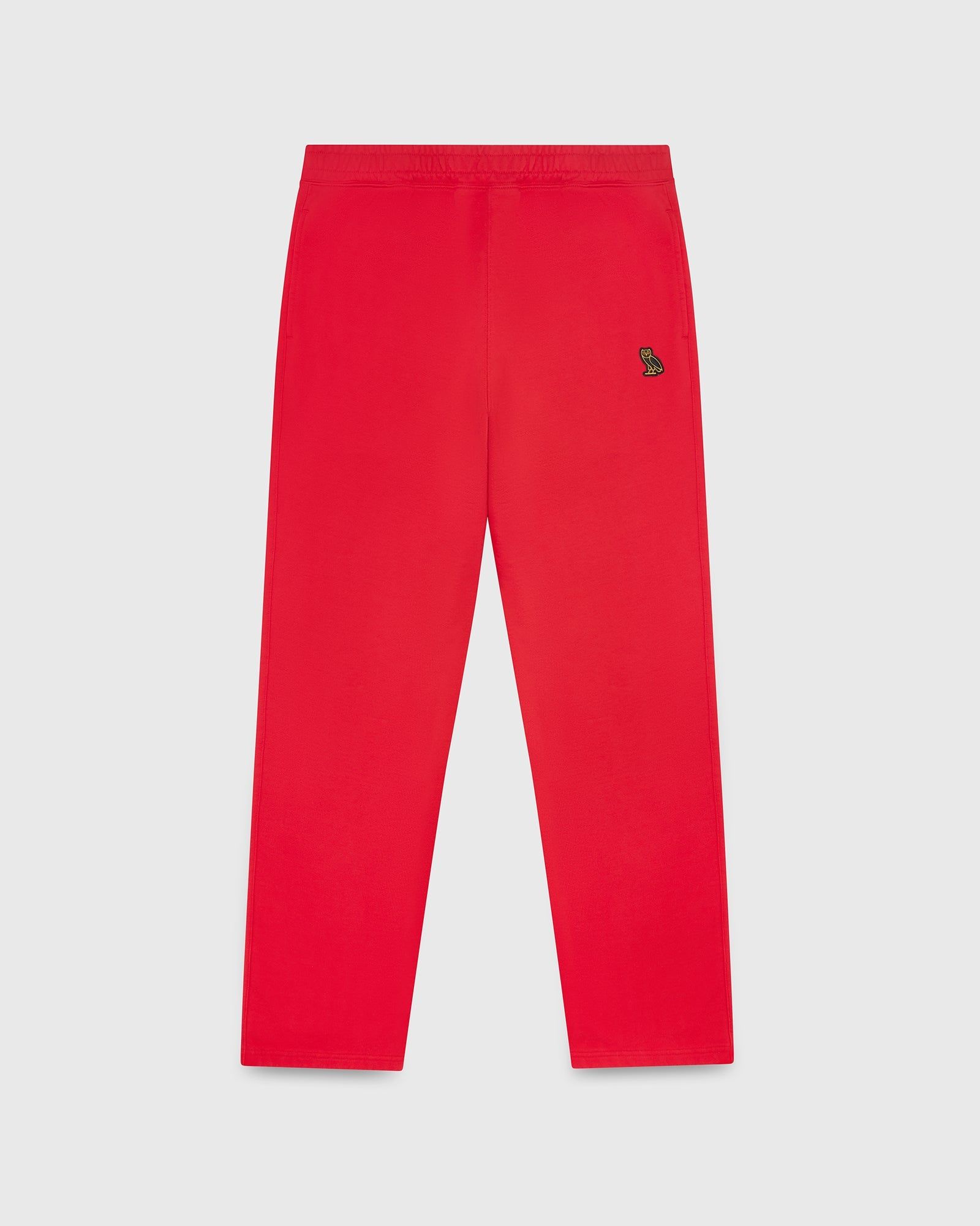 Classic Open Hem Sweatpant - Red sold by OVO