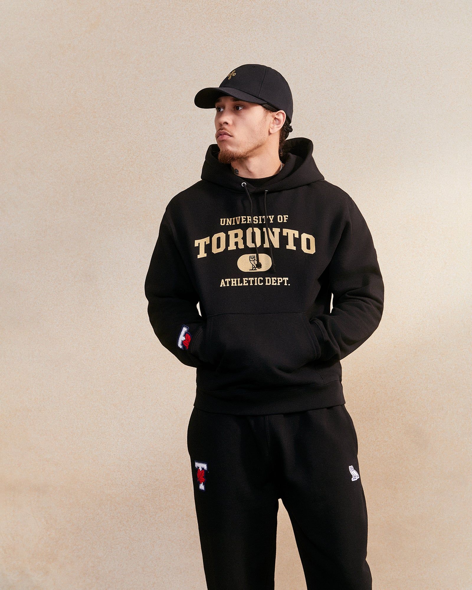U OF T ATHLETICS HOODIE - BLACK sold by OVO product image thumbnail 2