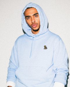 ESSENTIALS HOODIE - BLUE sold by OVO