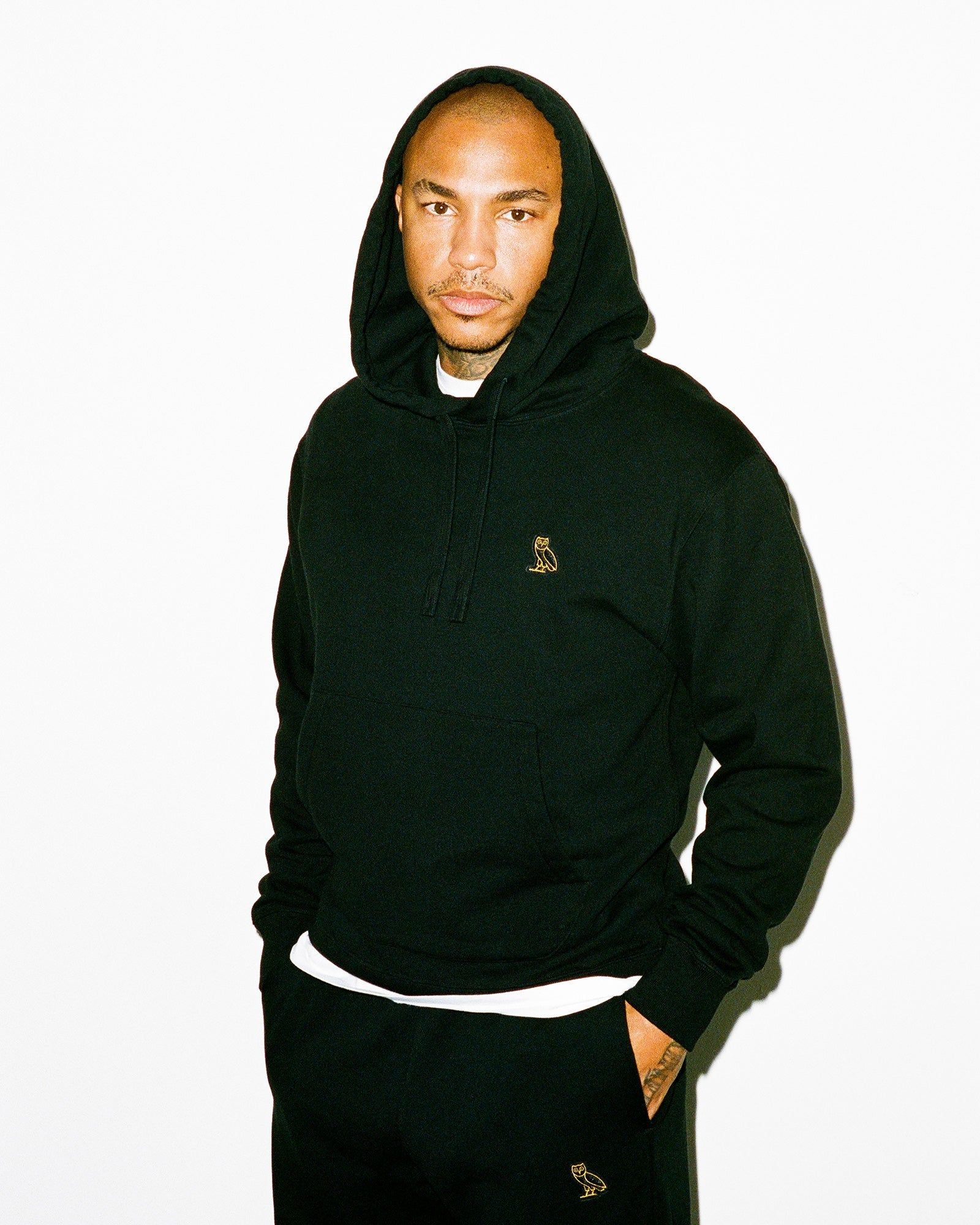 OVO® ESSENTIALS HOODIE - BLACK sold by OVO product image thumbnail 2