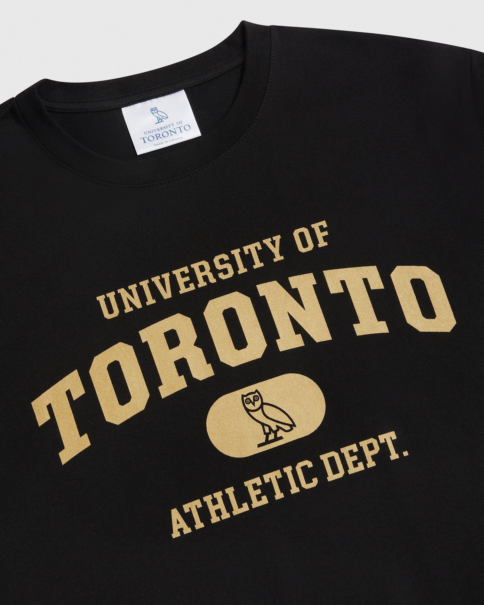 U OF T ATHLETICS T-SHIRT - BLACK sold by OVO product image thumbnail 3