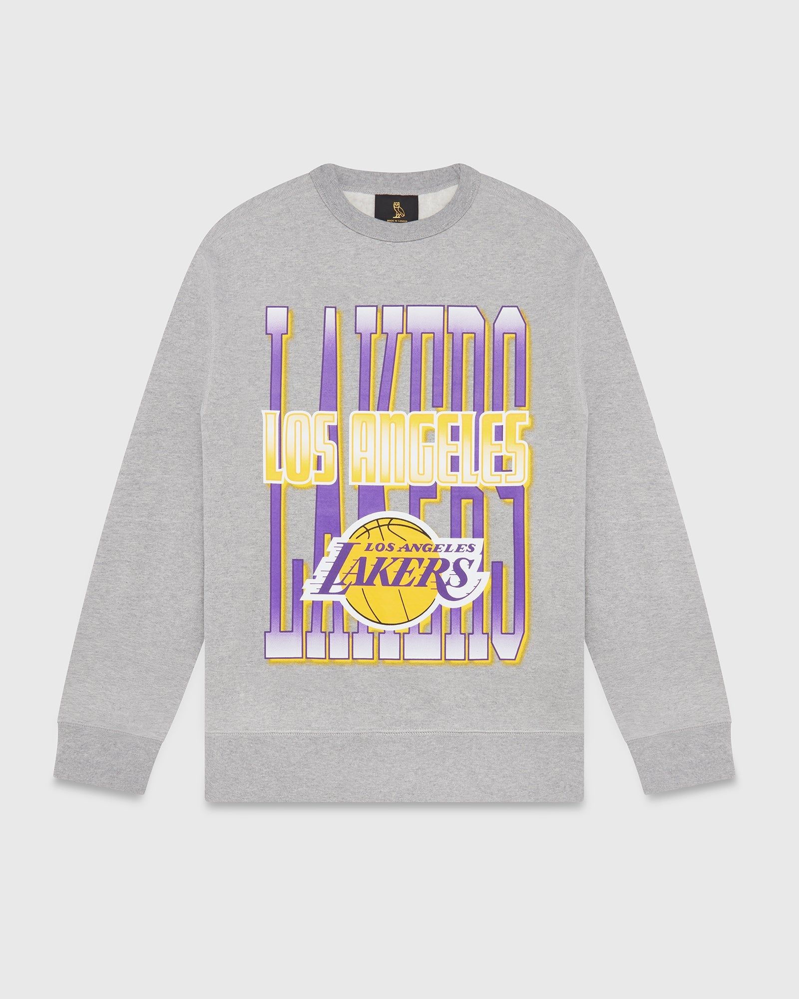 NBA LA LAKERS CREWNECK - GREY sold by OVO