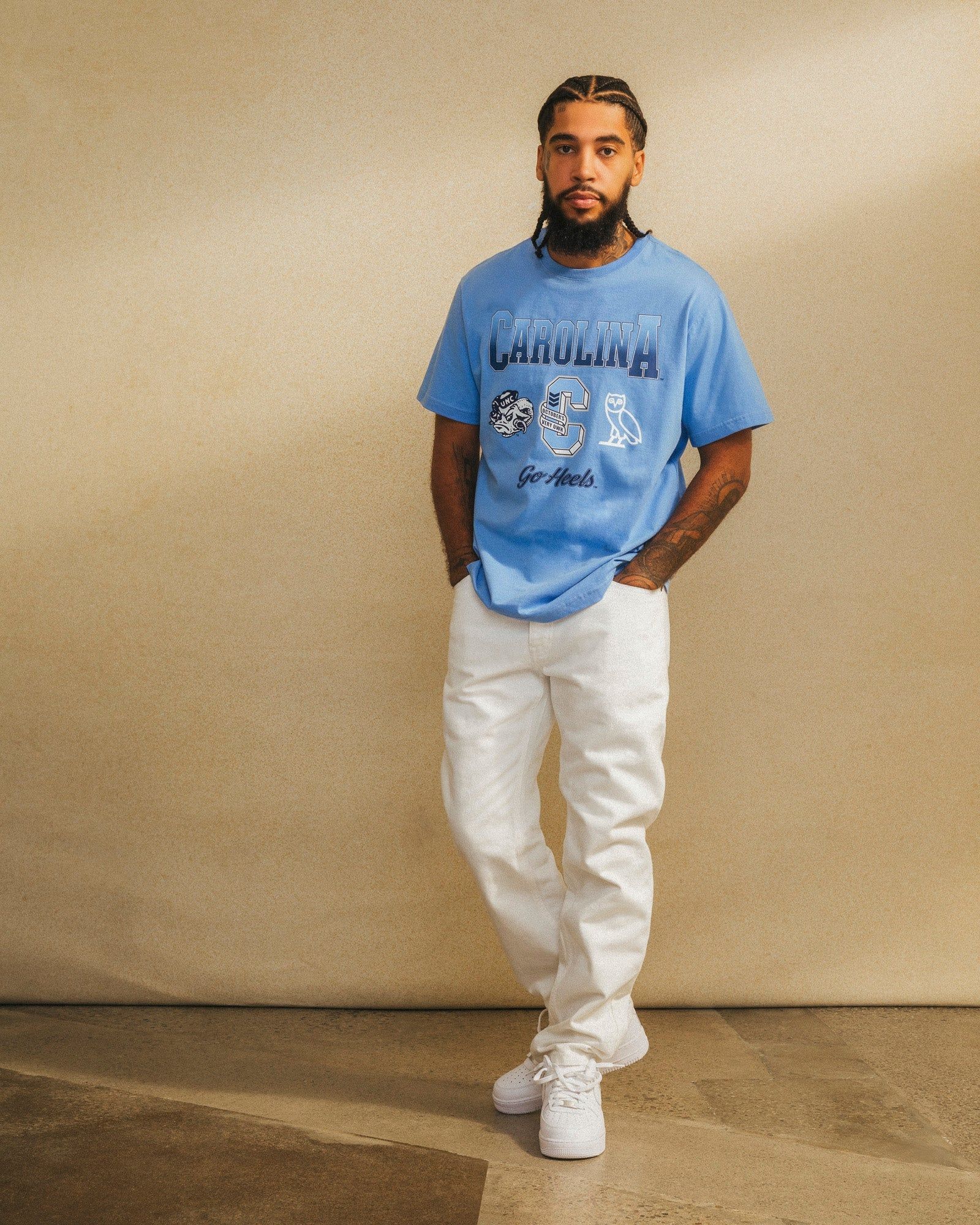 NCAA North Carolina Tar Heels T-Shirt - North Carolina Light Blue sold by OVO product image thumbnail 2