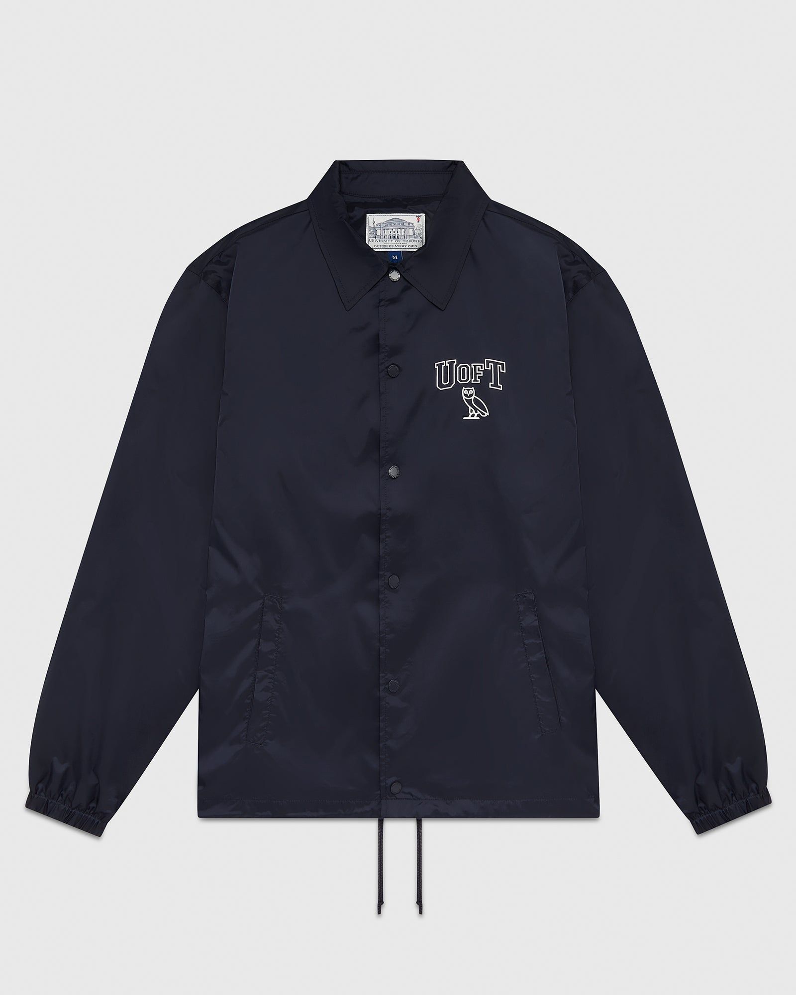 U OF T COACHES JACKET - NAVY sold by OVO