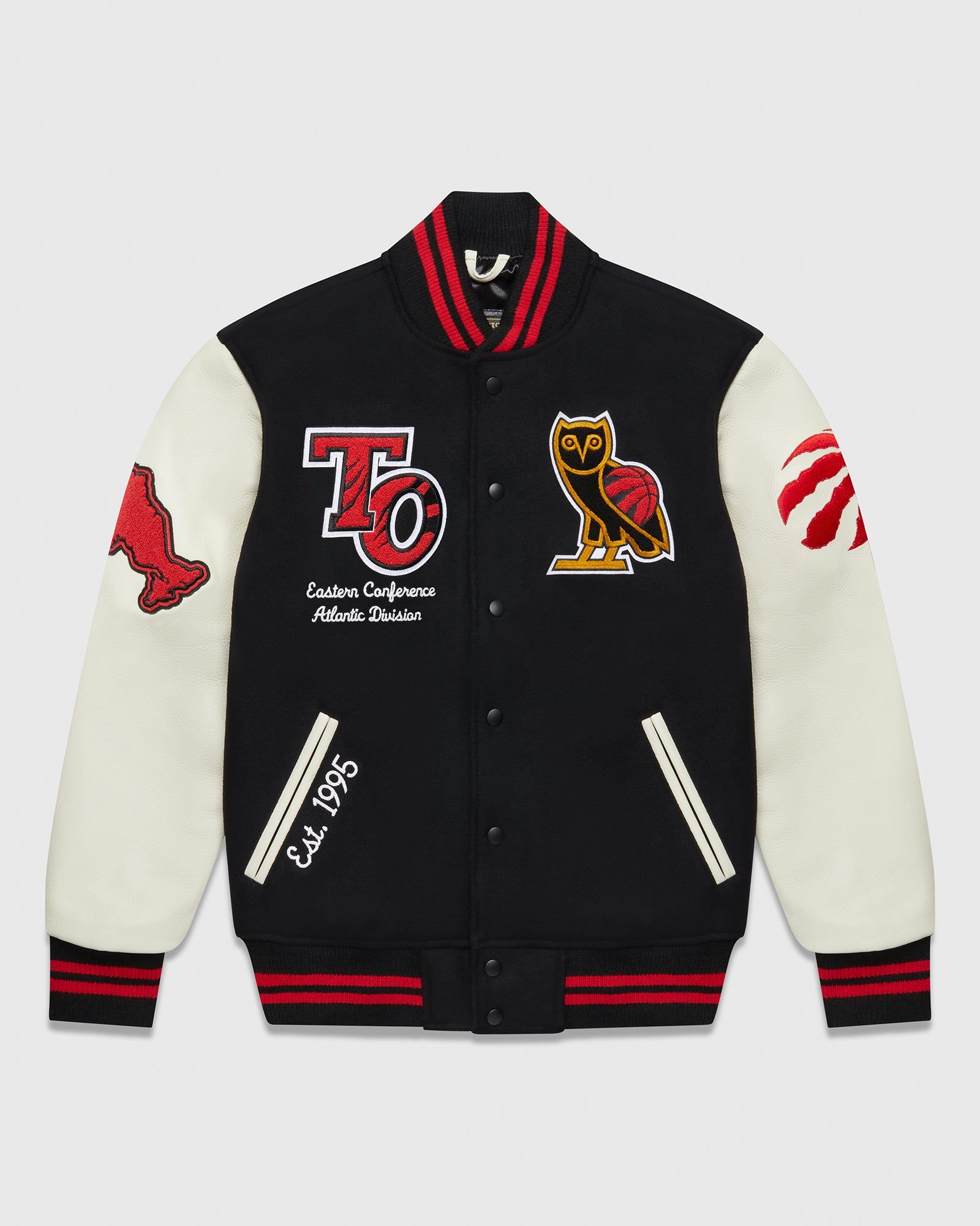 NBA Toronto Raptors Varsity Jacket - Black sold by OVO