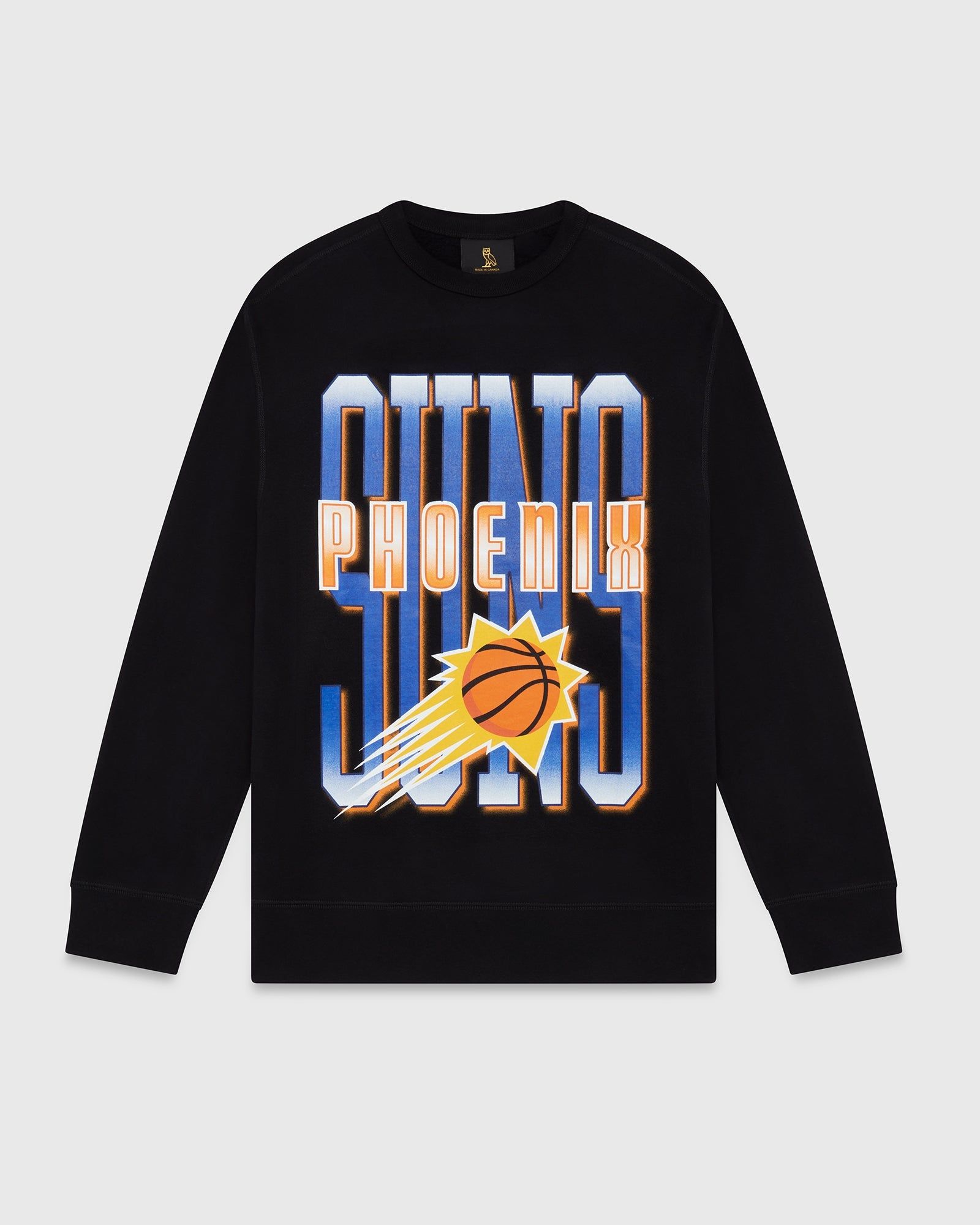 NBA PHOENIX SUNS CREWNECK - BLACK sold by OVO