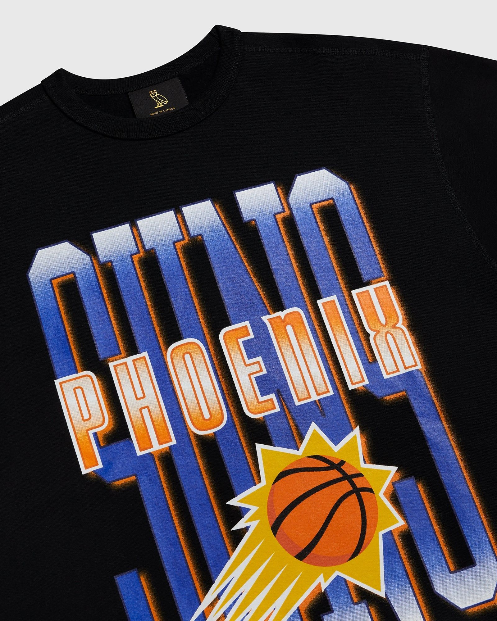NBA PHOENIX SUNS CREWNECK - BLACK sold by OVO product image thumbnail 3