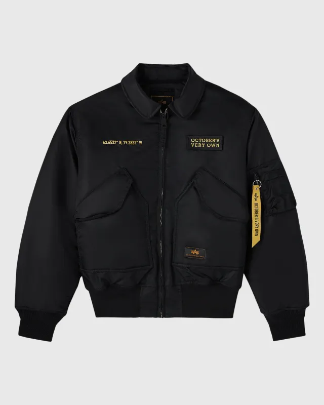 Alpha Industries CW 45/P Bomber Jacket sold by OVO