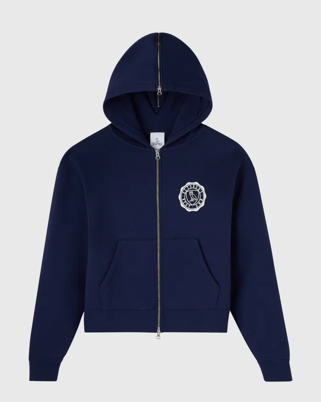 Athletics Club Split Full-Zip Hoodie sold by OVO