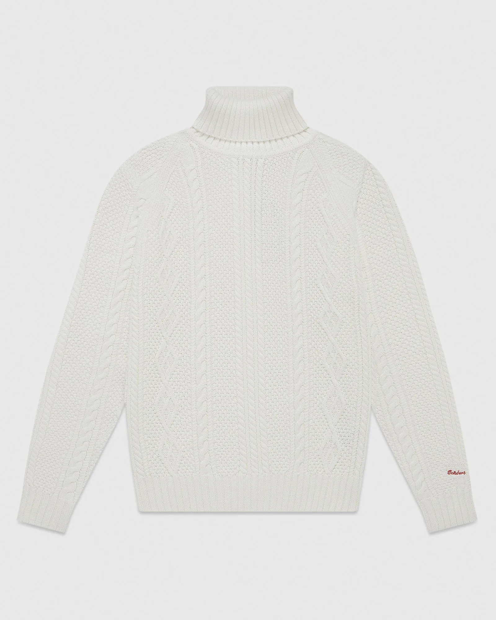 Cable Knit Turtleneck Sweater sold by OVO