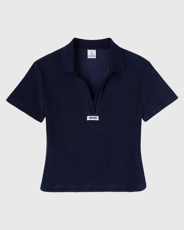 Euro Terry Cloth Polo sold by OVO