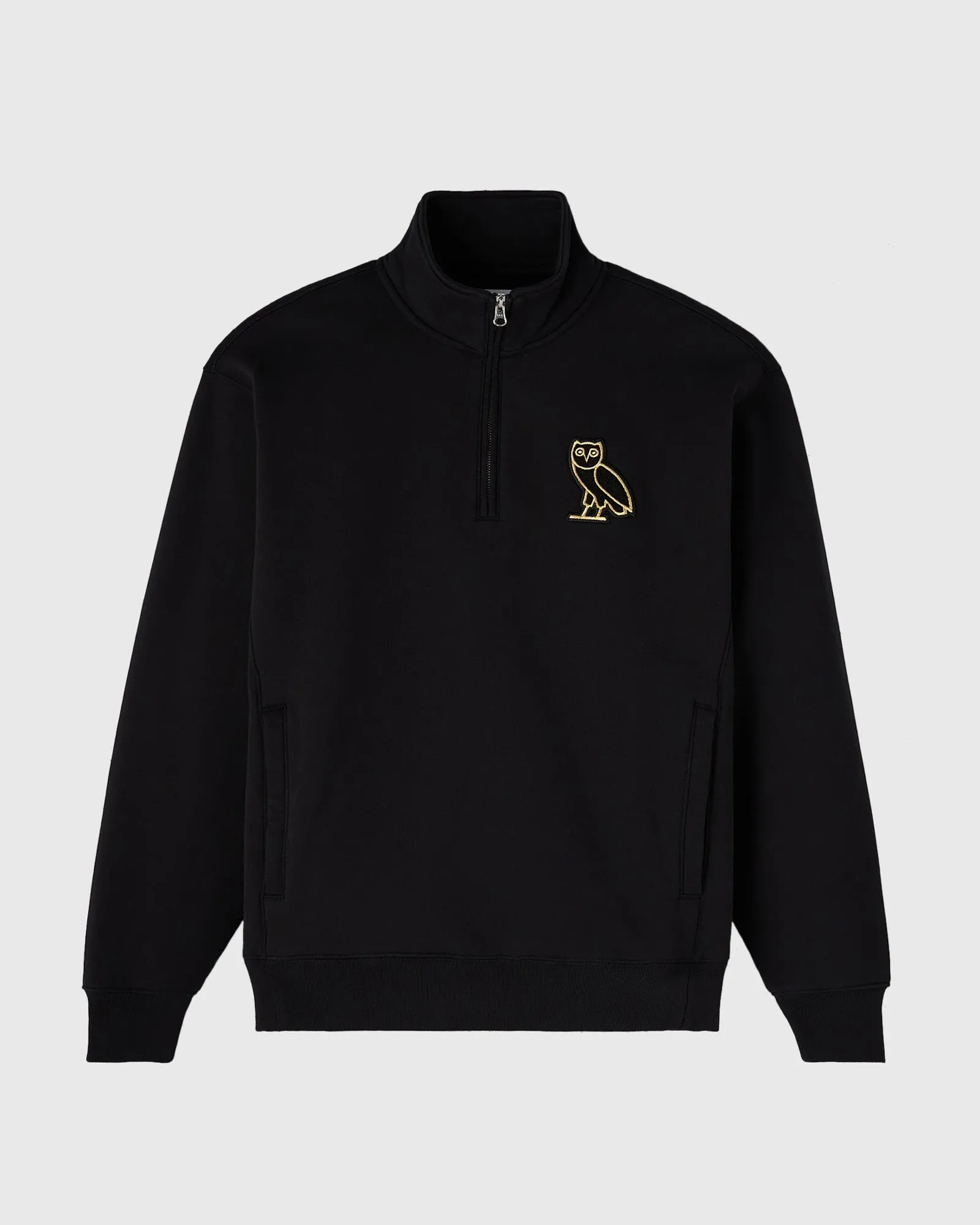 Mini OG Quarter-Zip Mockneck Sweatshirt sold by OVO
