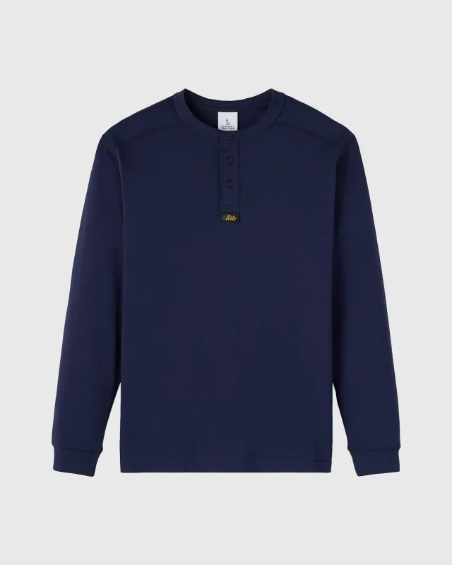 Outdoors Long-Sleeve Henley sold by OVO